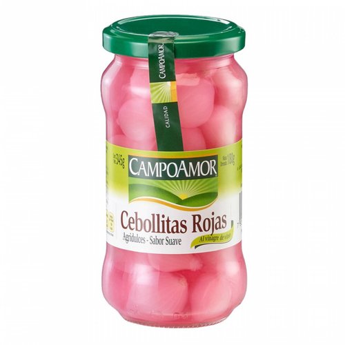 Cebollitas Rojas Campoamor 345 gr