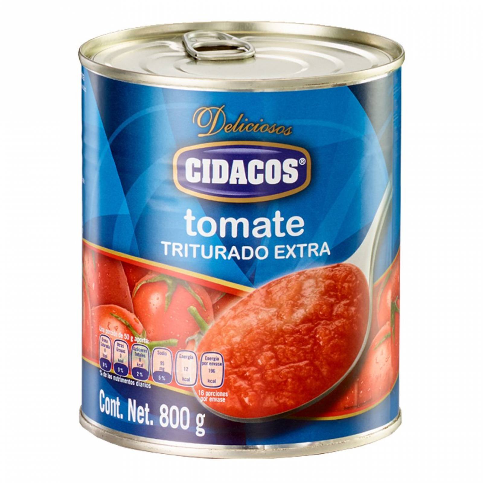 Tomate Triturado Puré Cidacos 800 gr