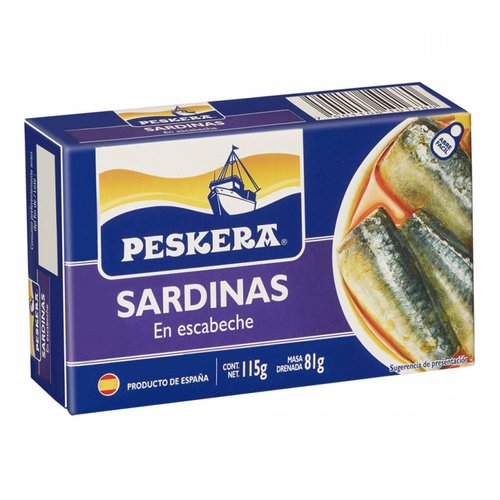 Sardinas en Escabeche Peskera 115 gr
