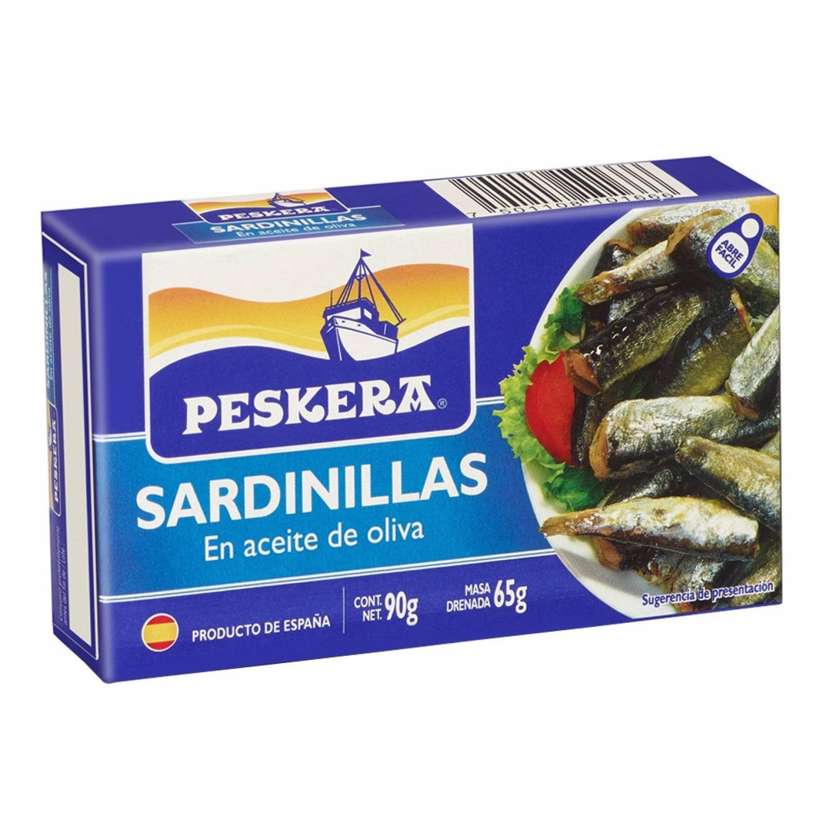 Sardinillas en Aceite de Oliva Peskera 90 gr