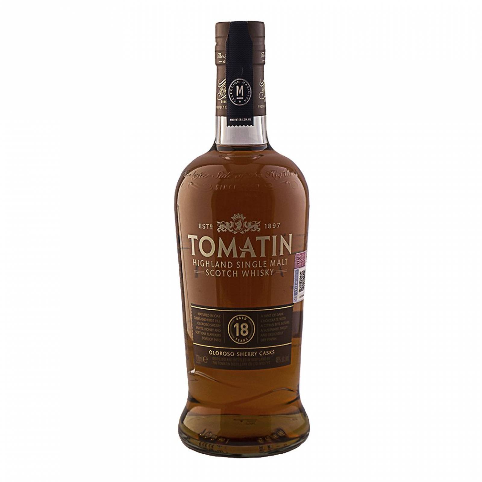 Tomatin Whisky 18 años 700 ml