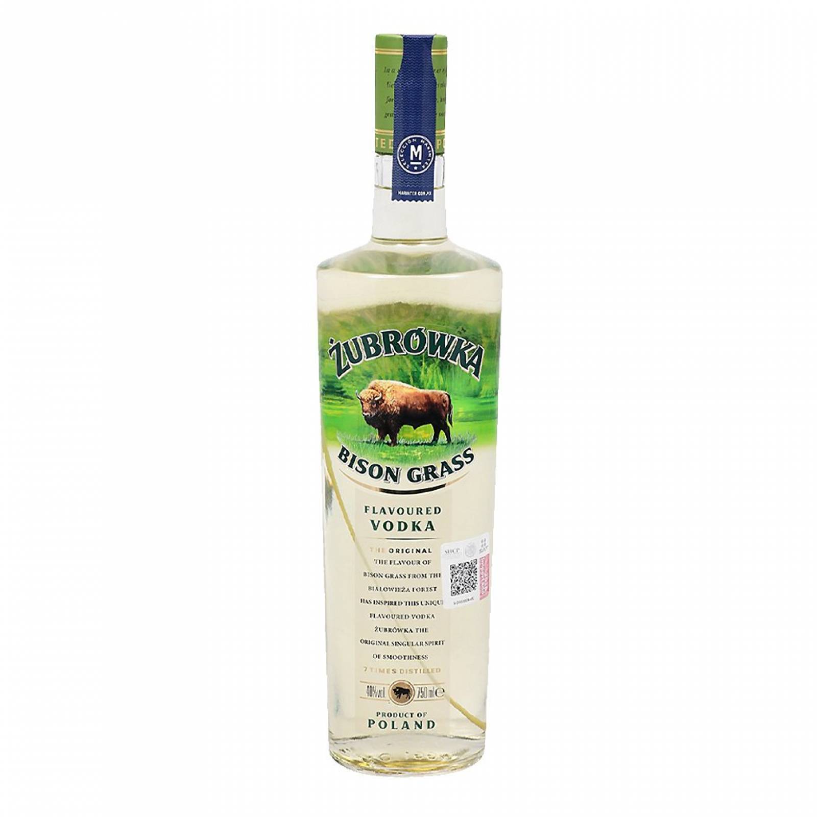 Vodka Bison Grass Zubrowka 750 ml