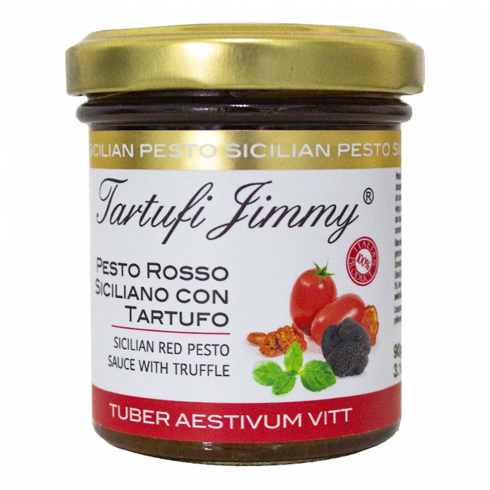 Jimmy Tartufi Pesto Rosso Siciliano con Trufa 90 gr