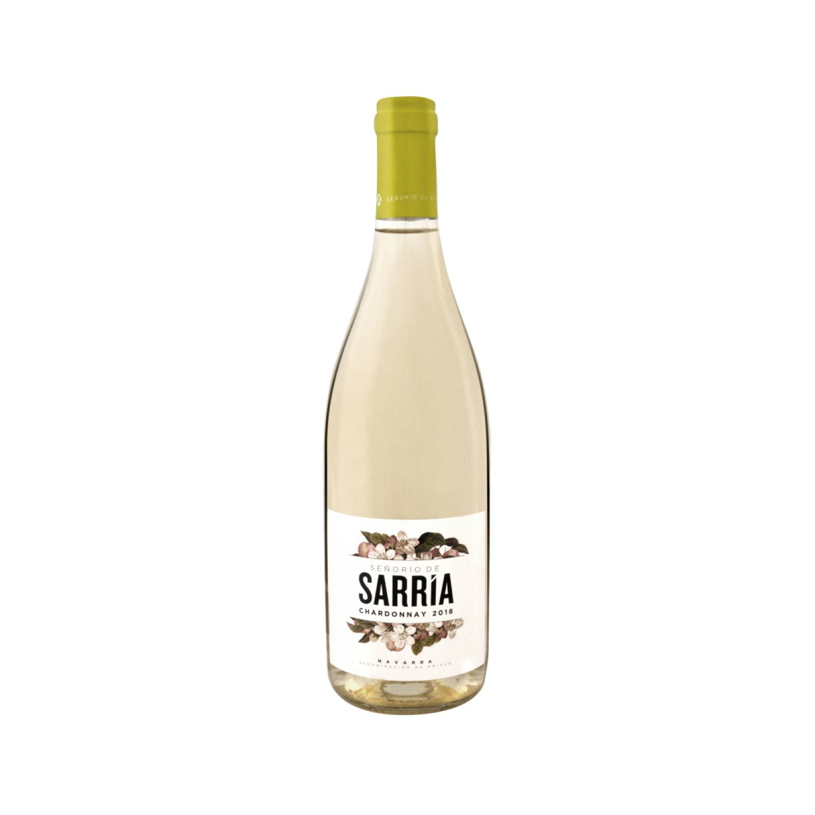 Vino Blanco Chardonnay Señorío de Sarría 750 ml