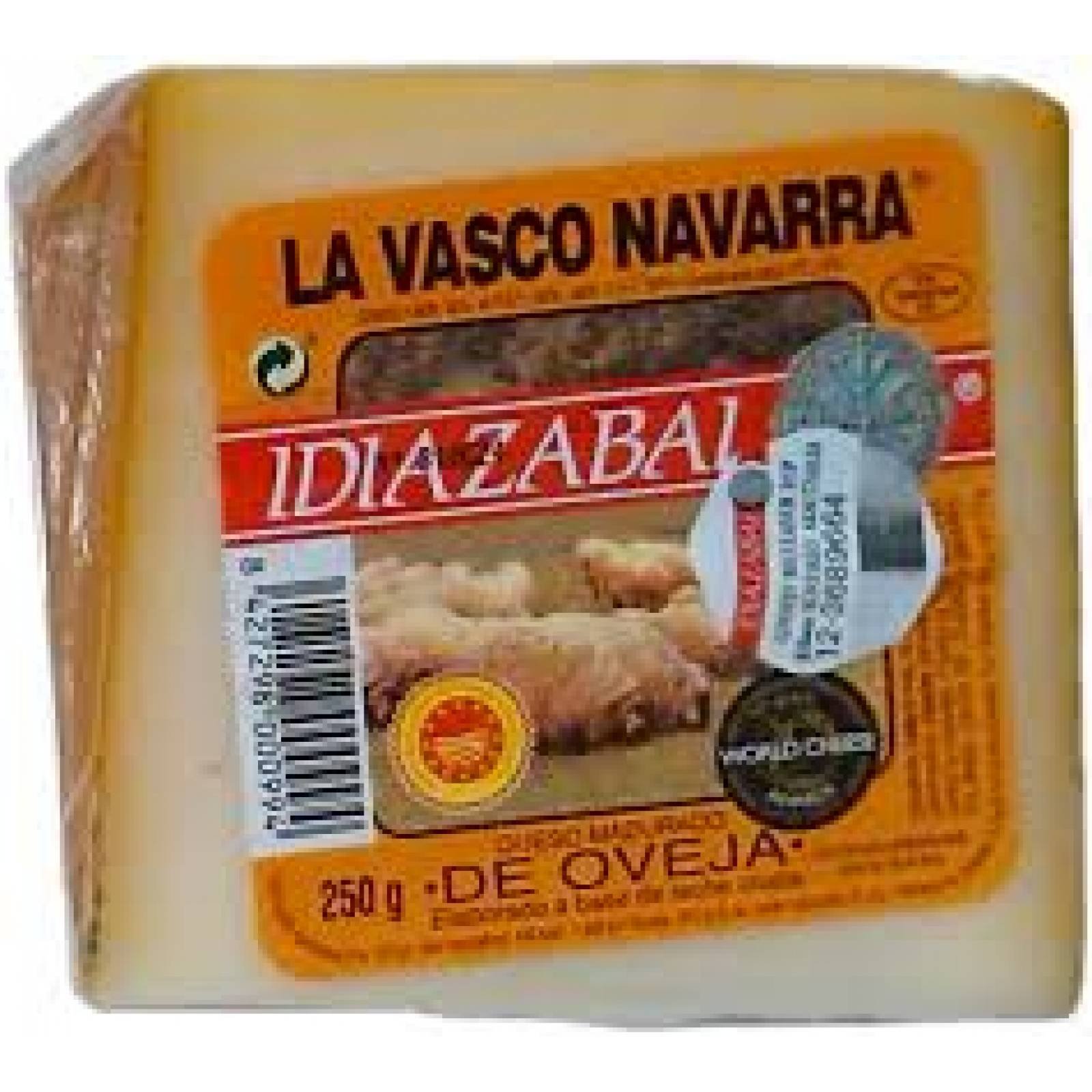 Idiazabal Queso La Vasco Navarra Ahumado DO 250 gr