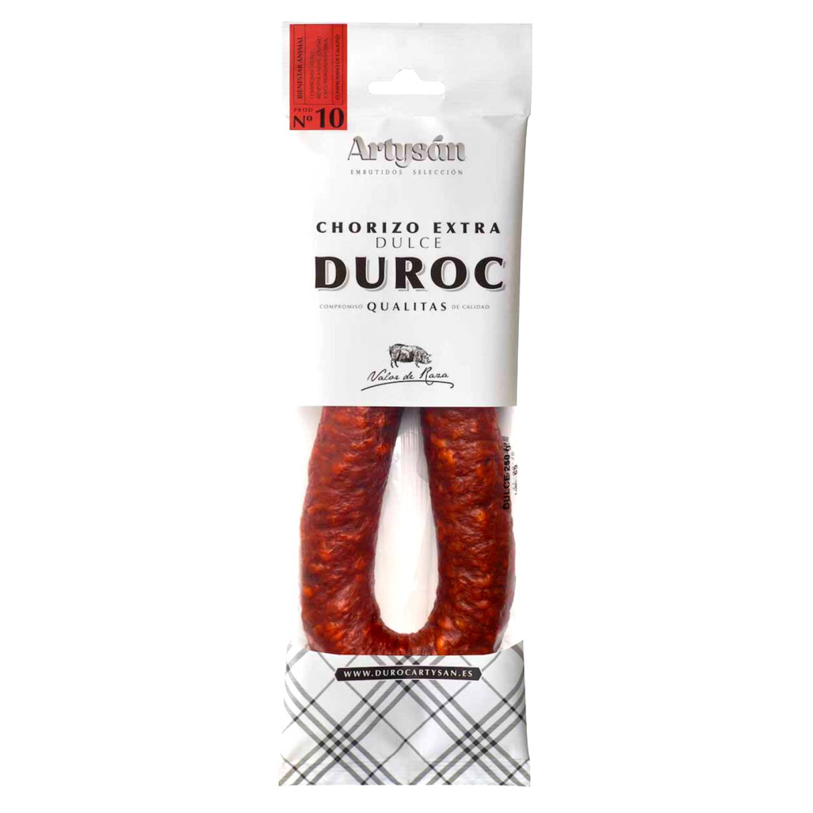 Artysan Chorizo Sarta Selección extra dulce 250 gr