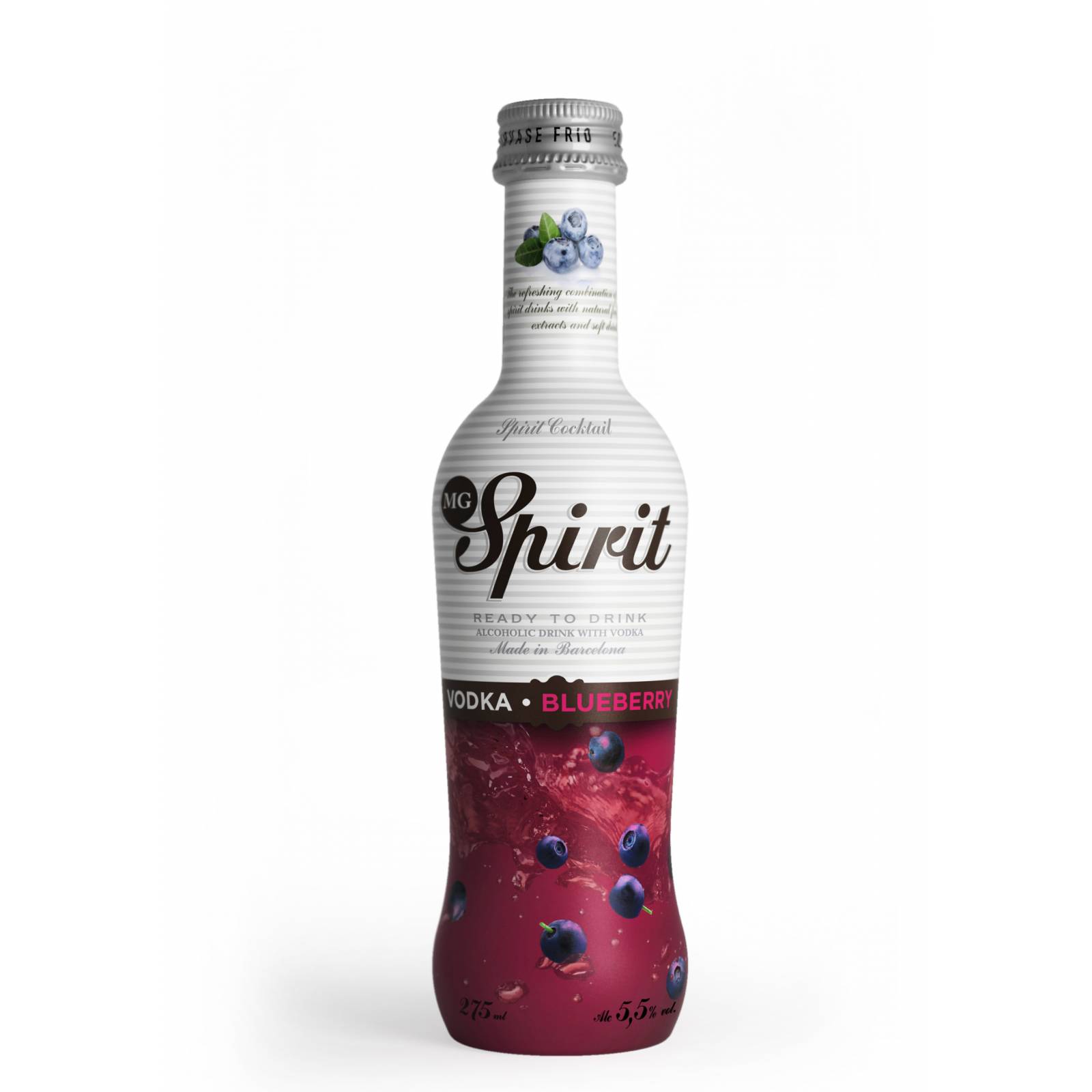 MG Sipirit Vodka Blueberry Bebida preparadas 275 ml