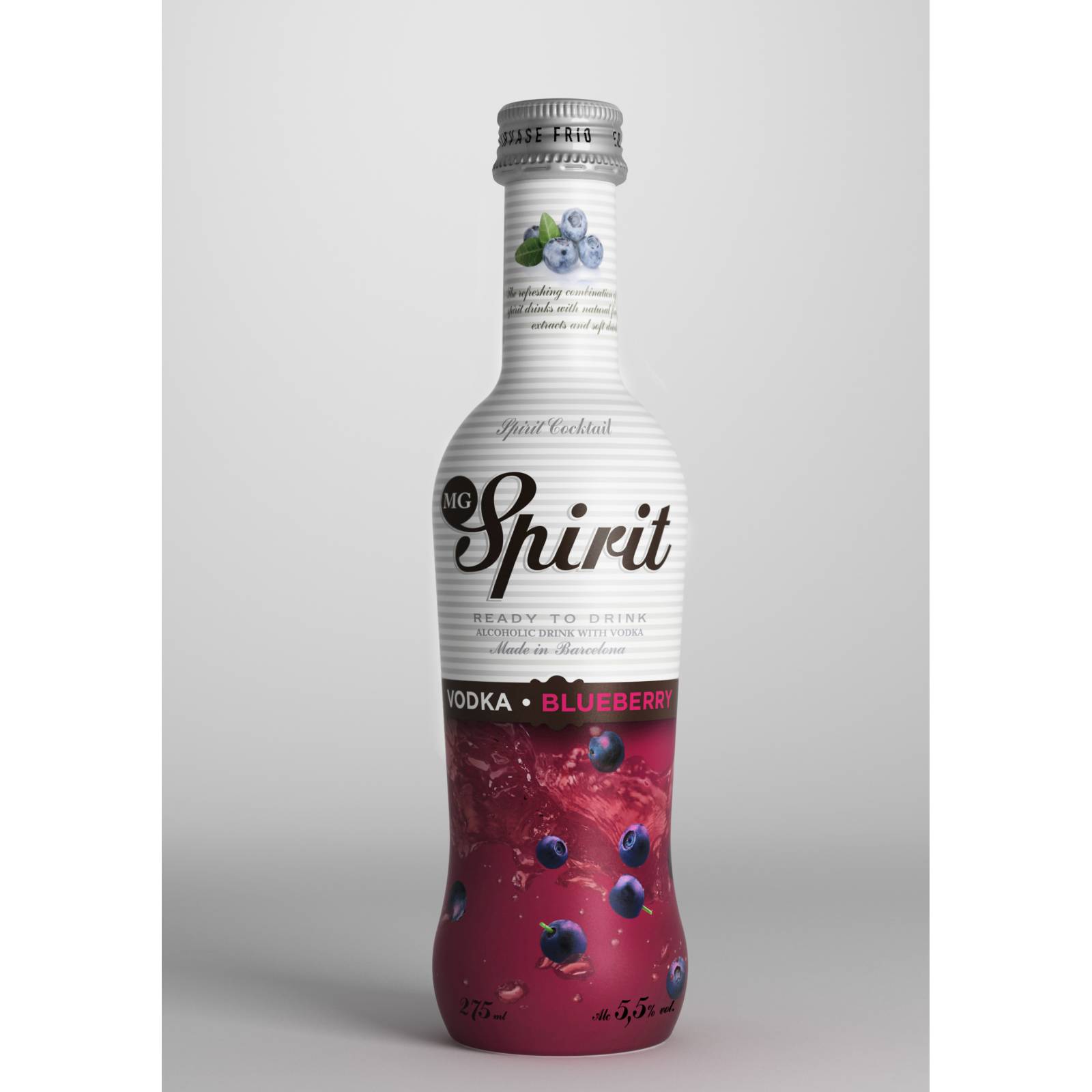MG Sipirit Vodka Blueberry Bebida preparadas 275 ml
