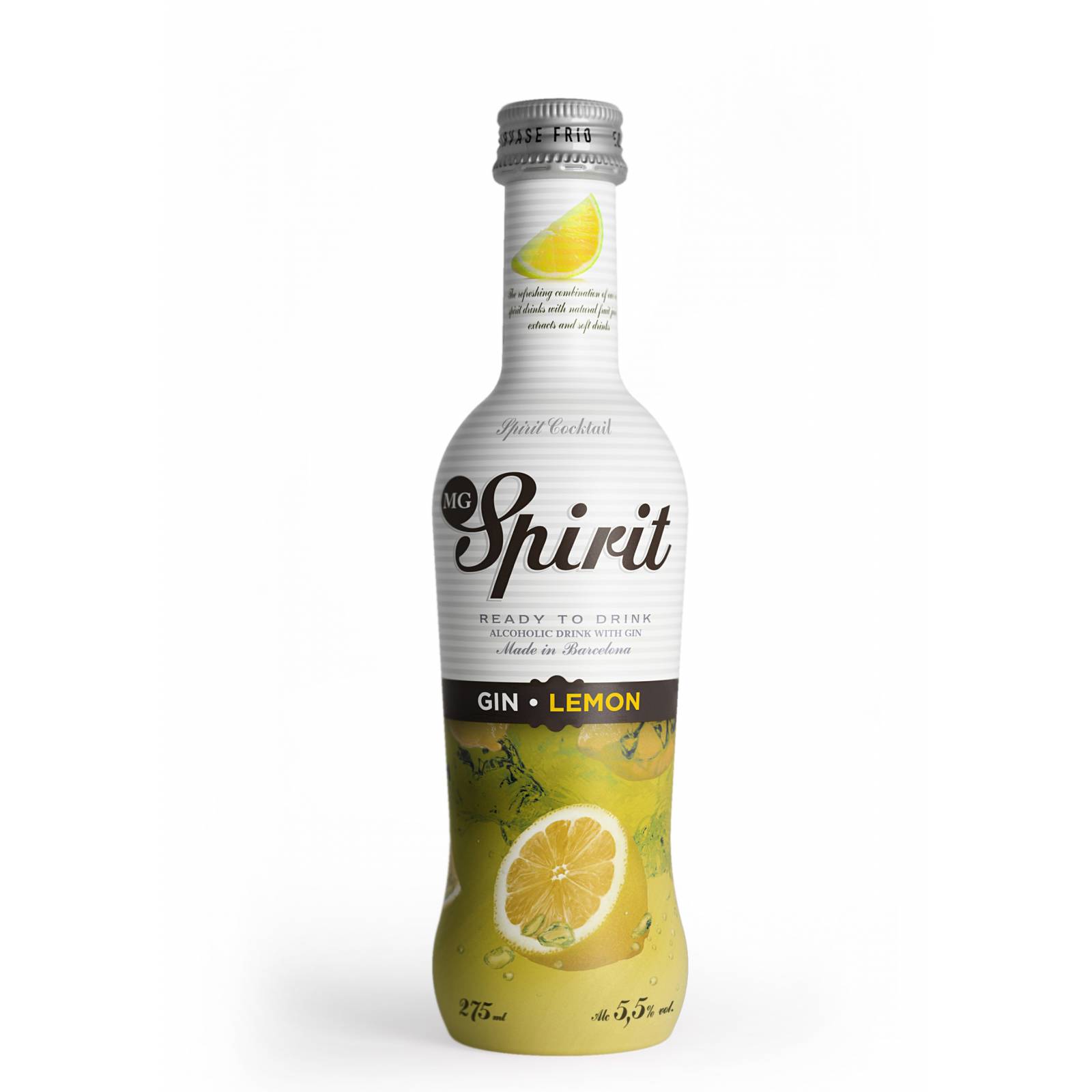 MG Spirit Gin Lemon Bebida preparadas 275 ml