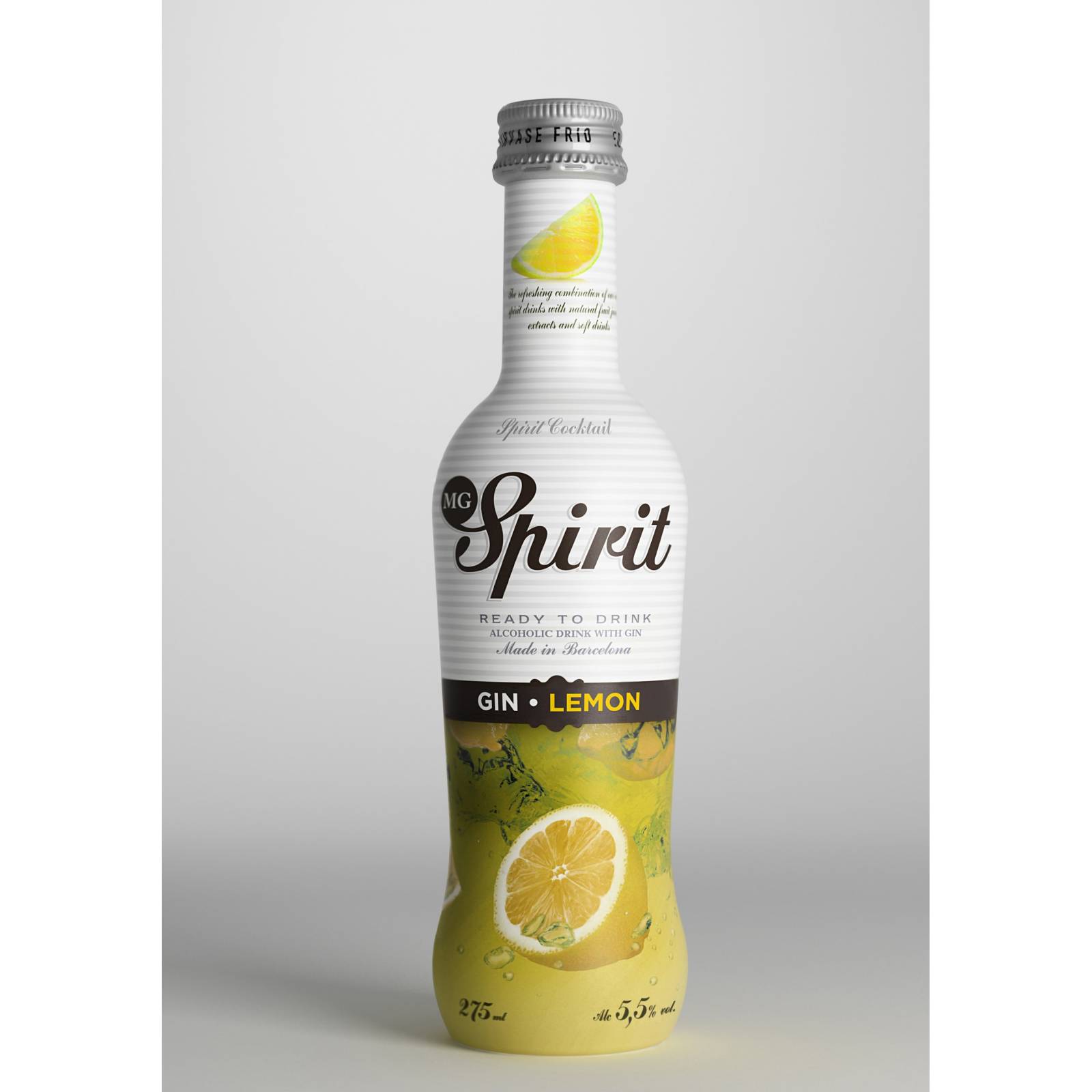 MG Spirit Gin Lemon Bebida preparadas 275 ml