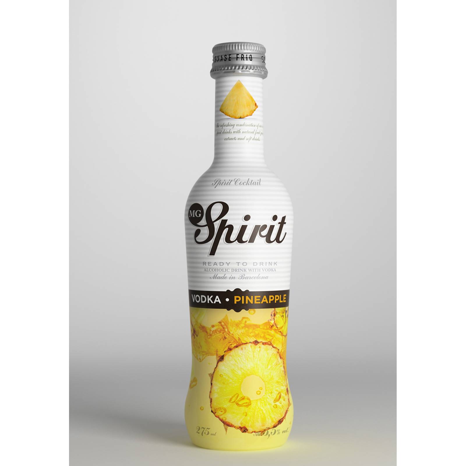 MG Spirit Vodka Pineapple Bebida preparadas 275 ml