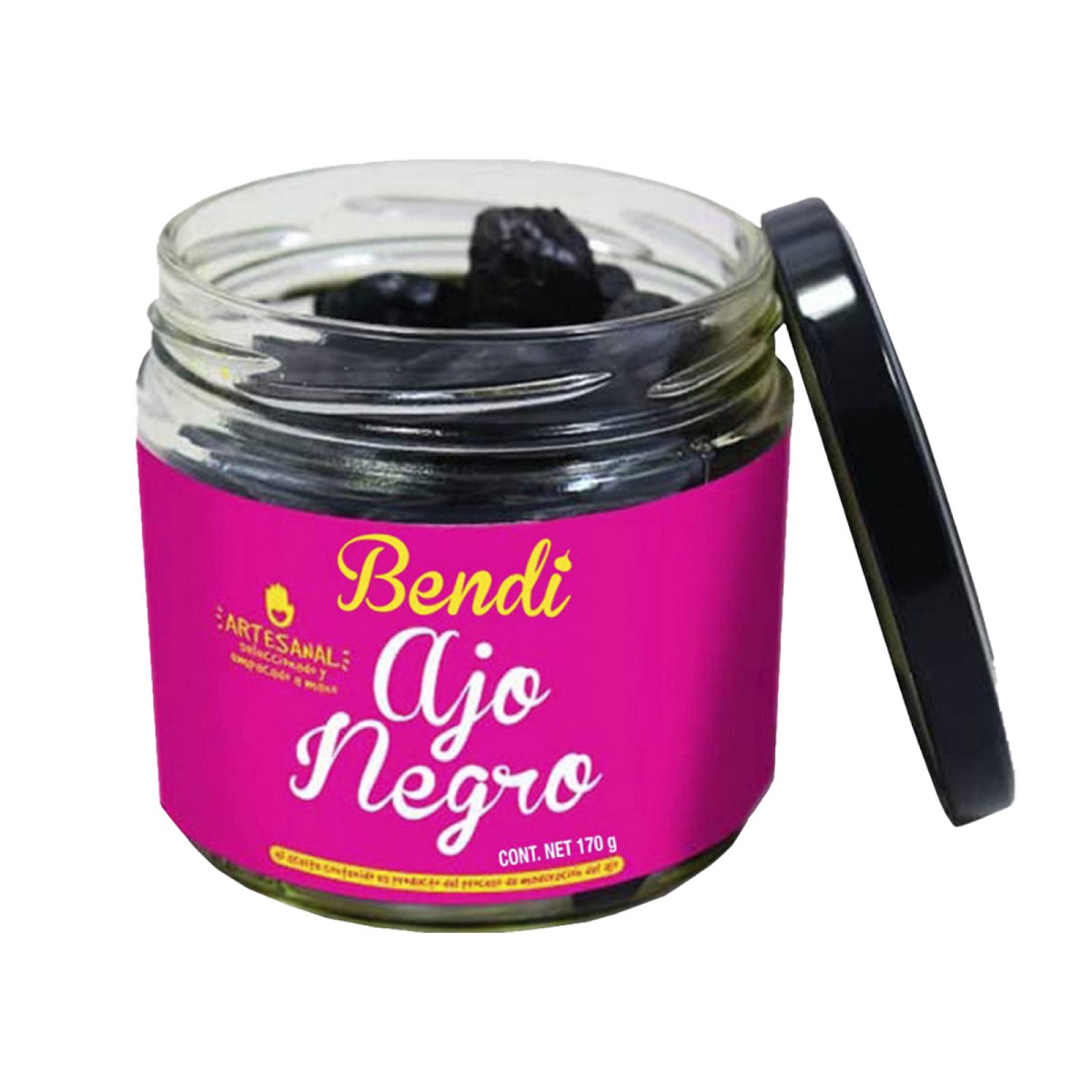 Ajo Negro Dientes Pelados Bendi 170 gr