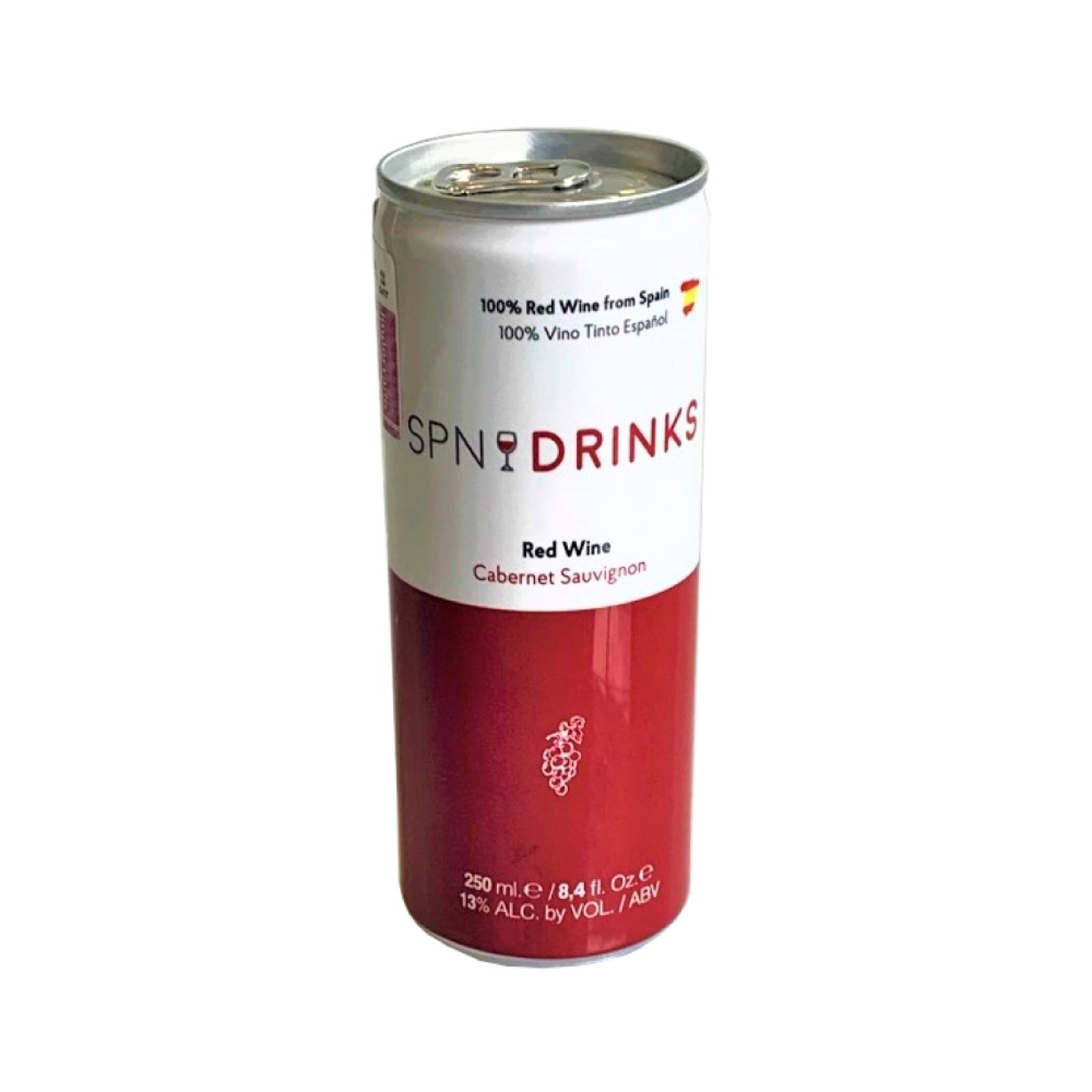 Vino Tinto Cabernet Sauvignon SPN Drinks lata 250 ml