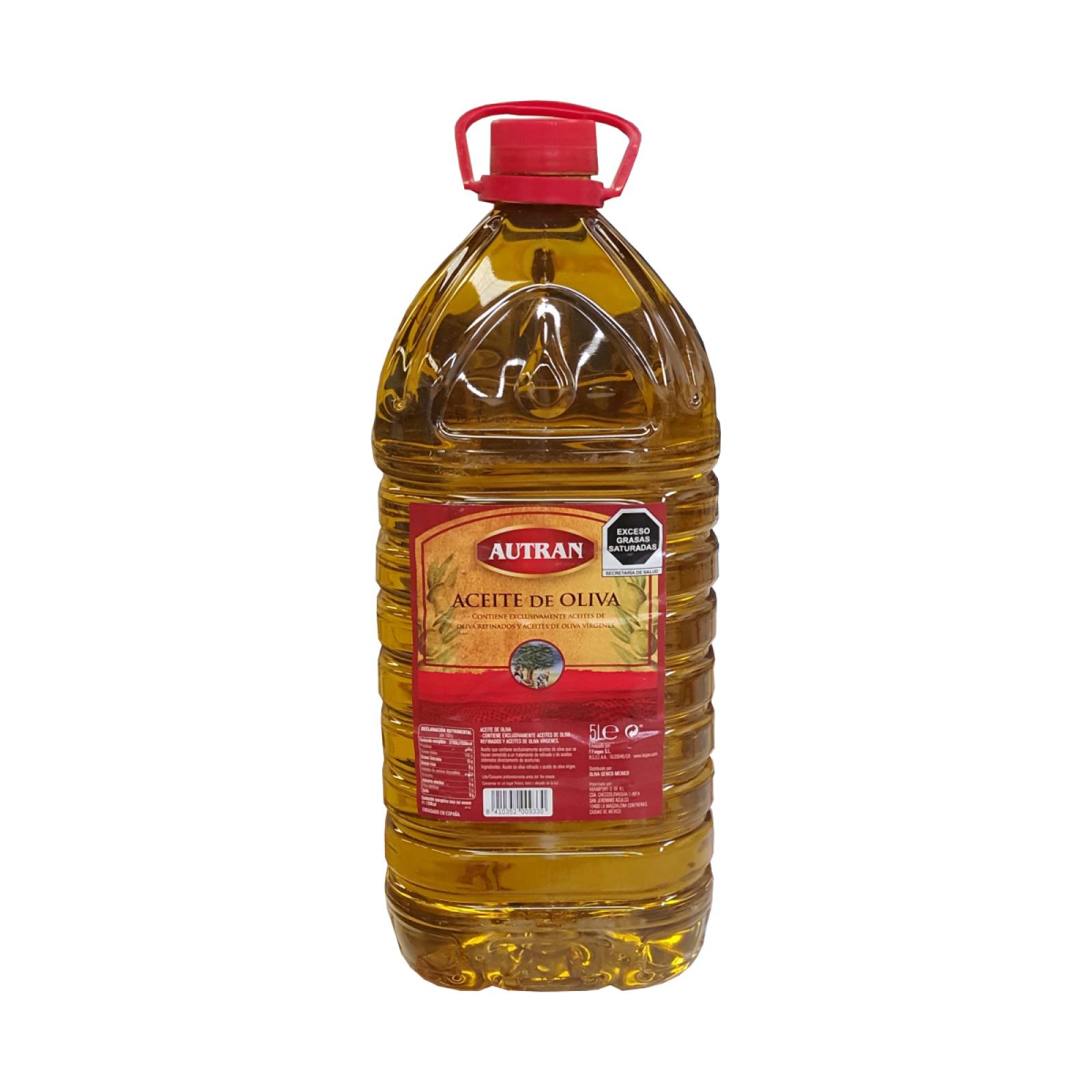 Autran Aceite de Oliva Puro o Suave 5 lt