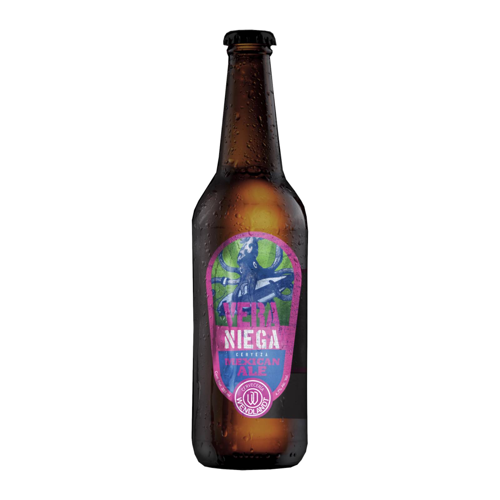 Cerveza Artesanal Mexican Ale Veraniega Wendlandt 355 ml