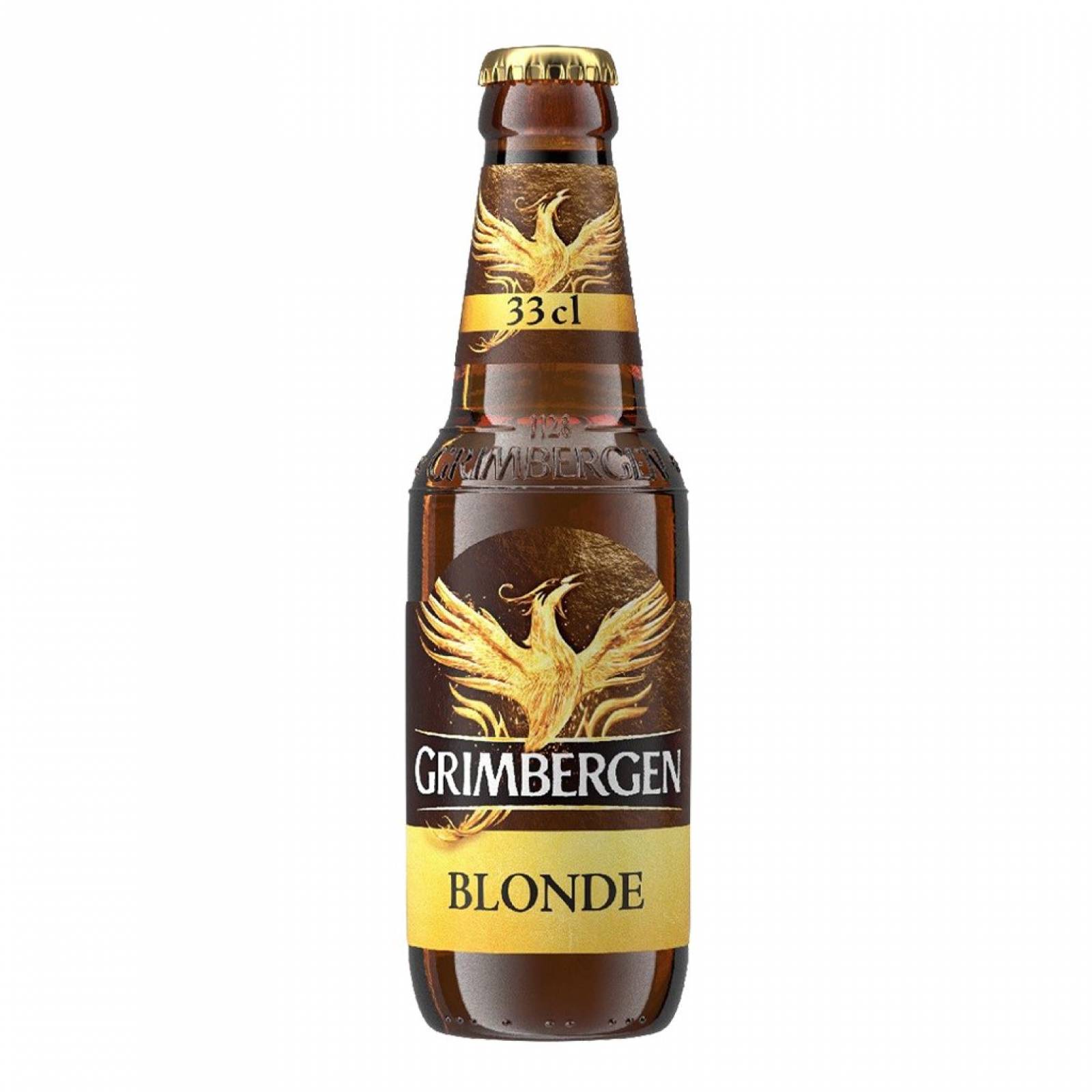 Cerveza Grimbergen Blonde 12 Botellas de 330 ml