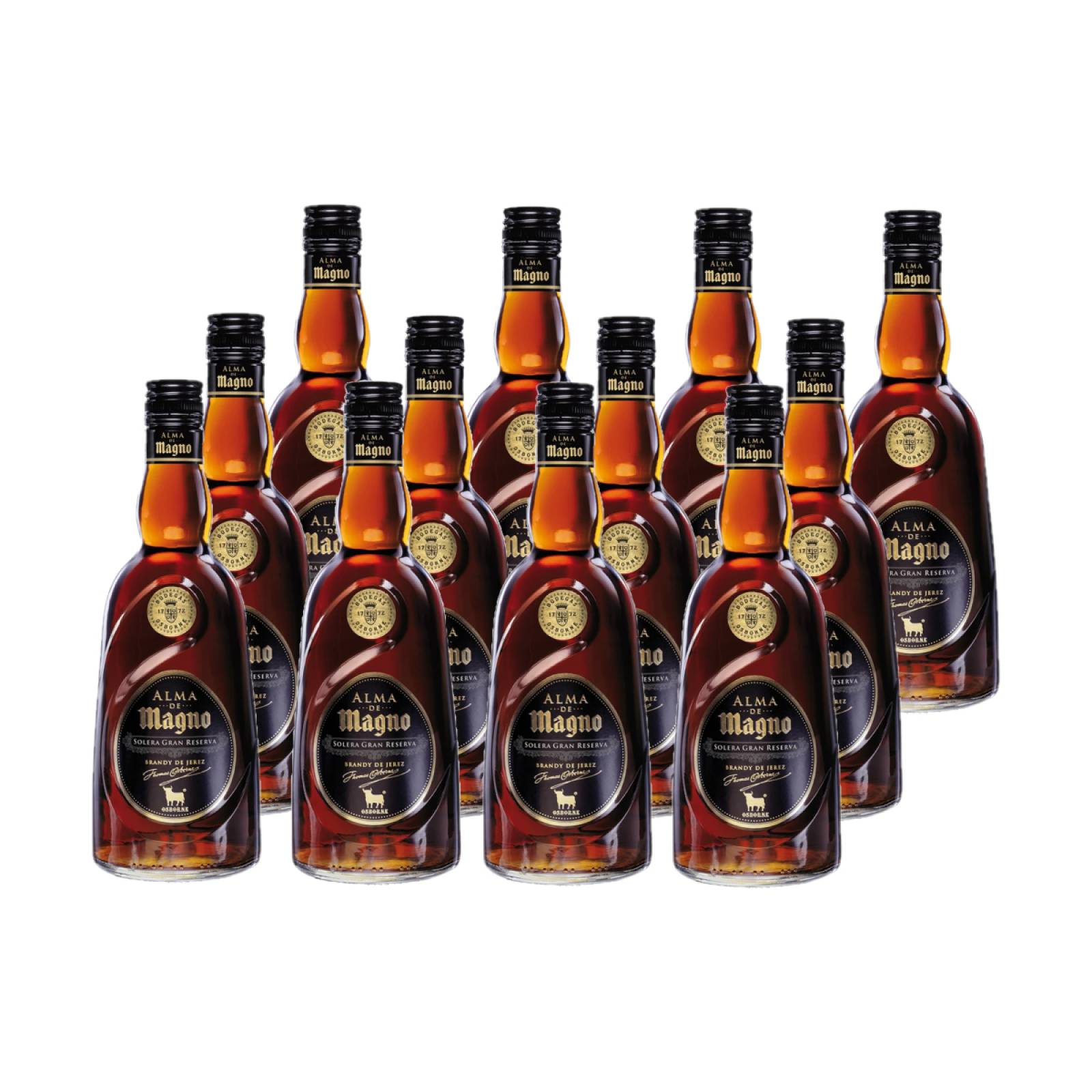 Alma de Magno Brandy Gran Reserva de Jerez 12 Btlls 700ml