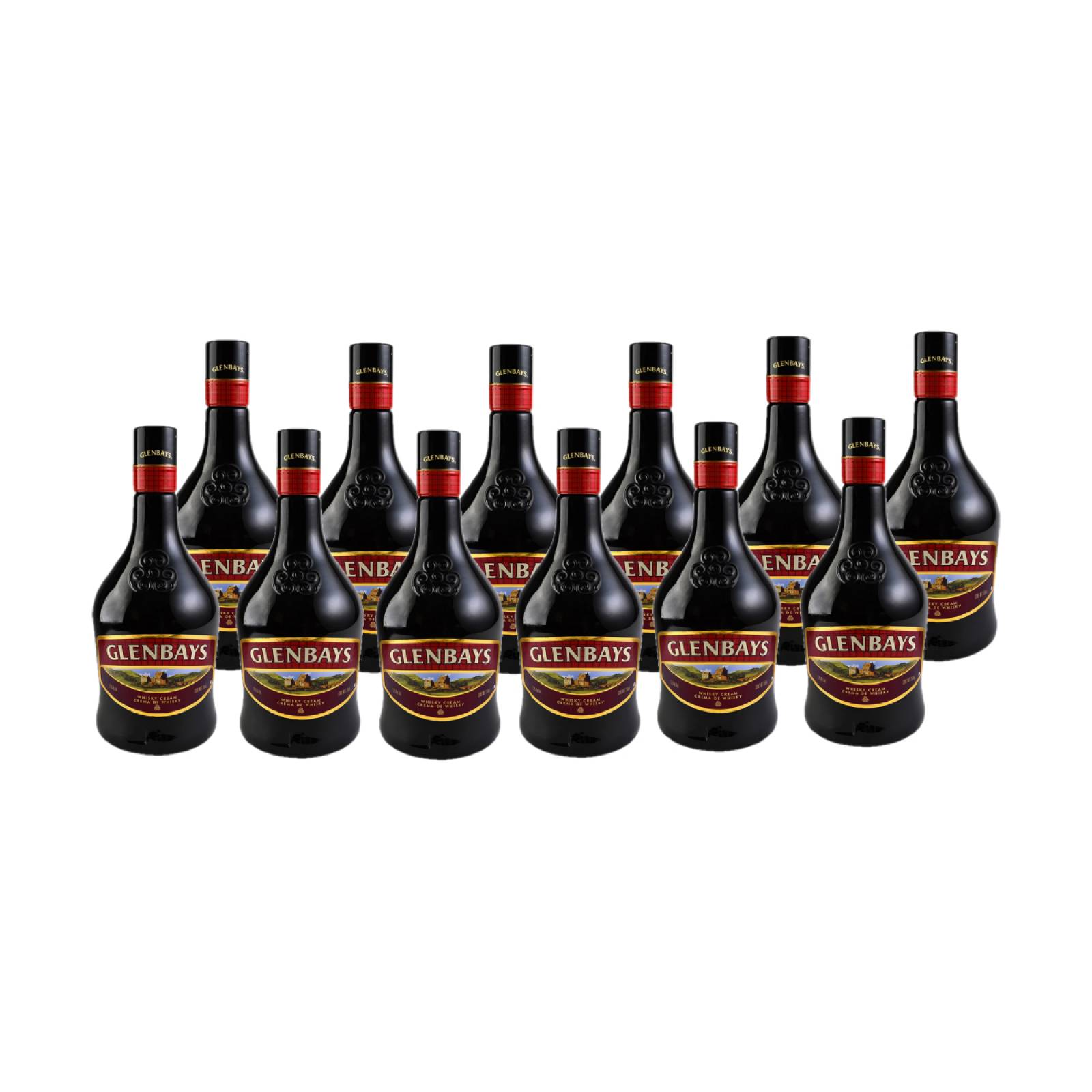 Glenbays Crema de Whisky 12 botellas 750 ml