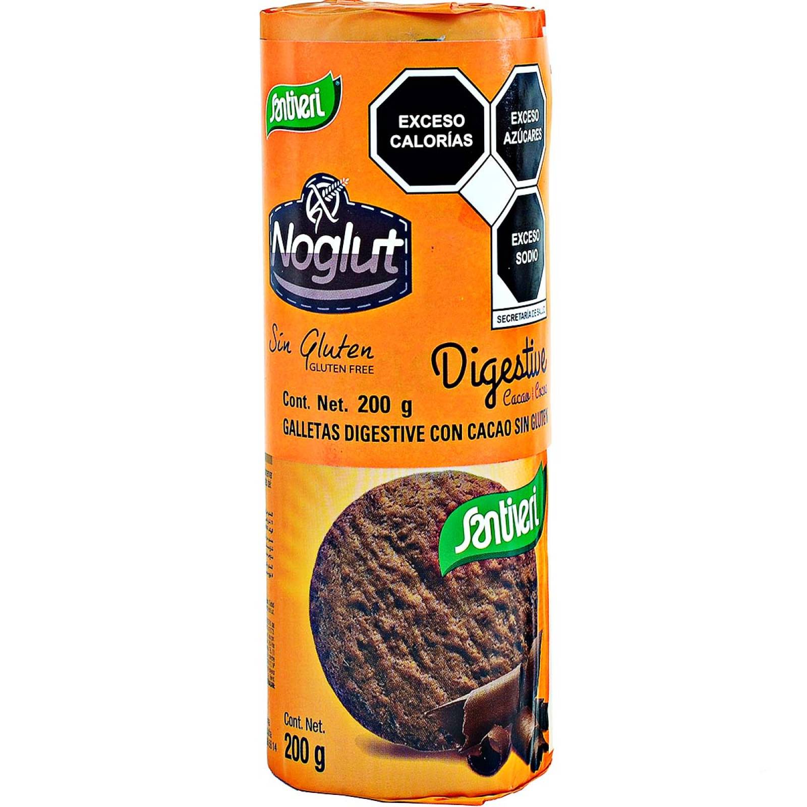 Galletas Digestive con Cacao Sin Gluten Santiveri 200 gr
