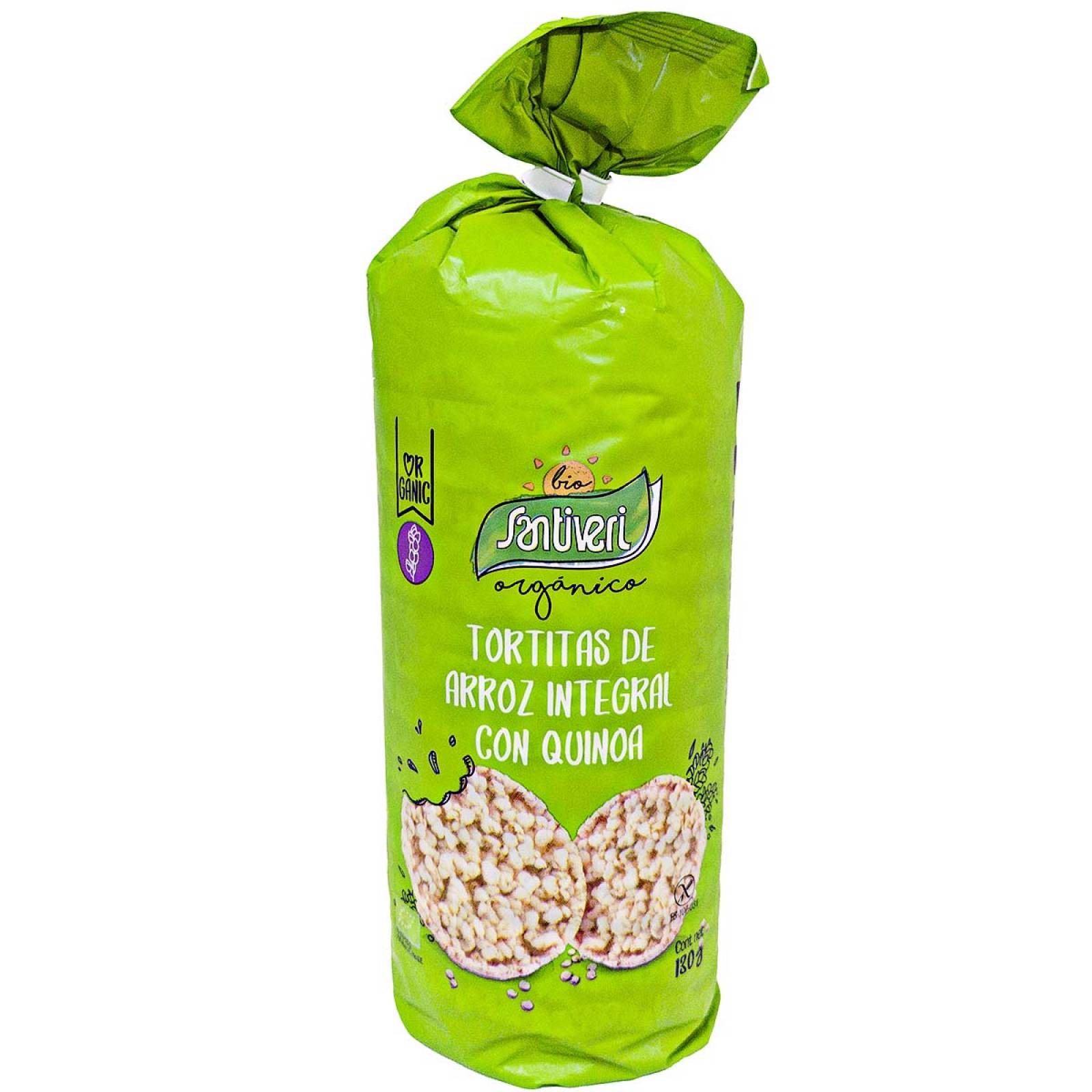 Tortitas de Arroz Integral con Quinoa Bio Santiveri 130 gr