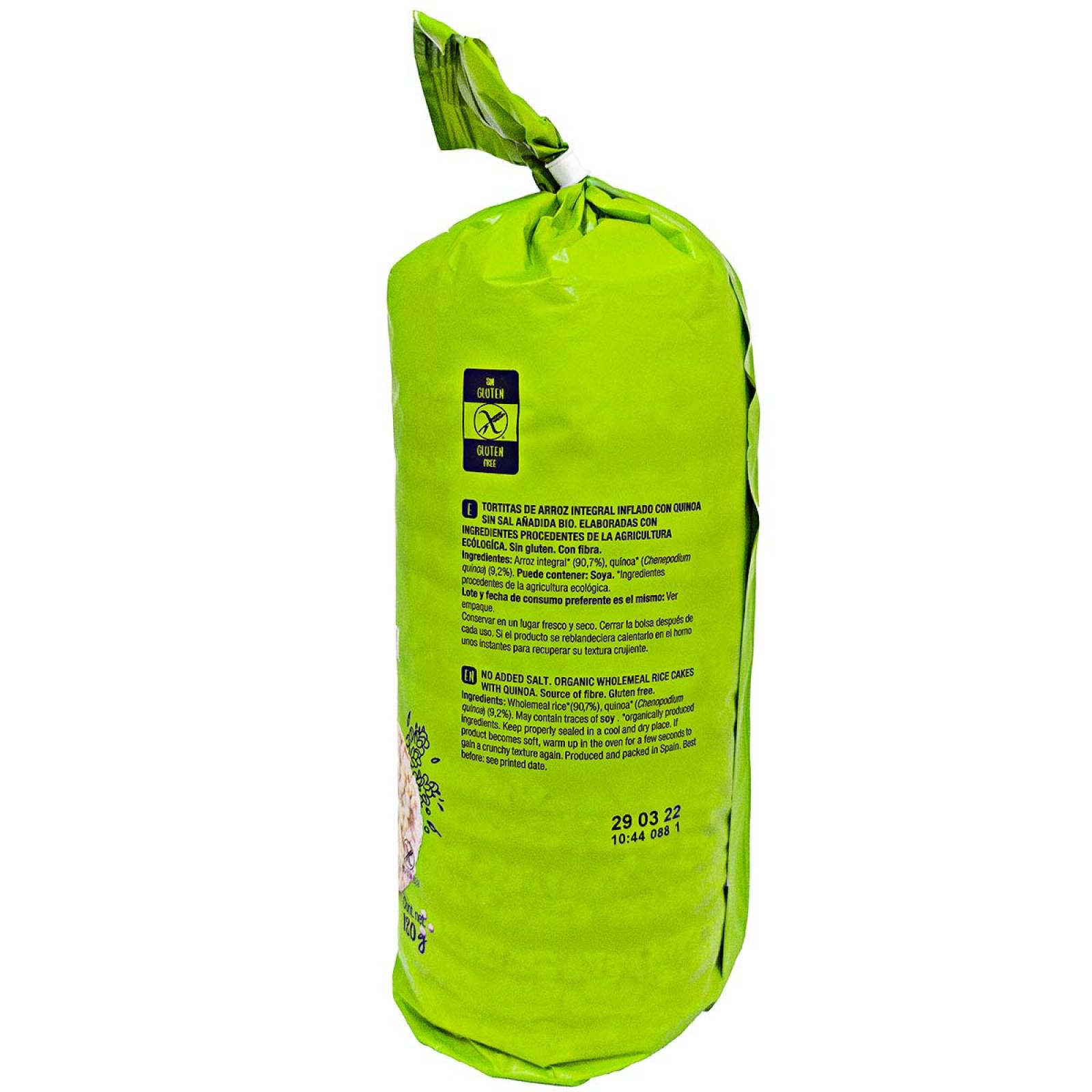 Tortitas de Arroz Integral con Quinoa Bio Santiveri 130 gr