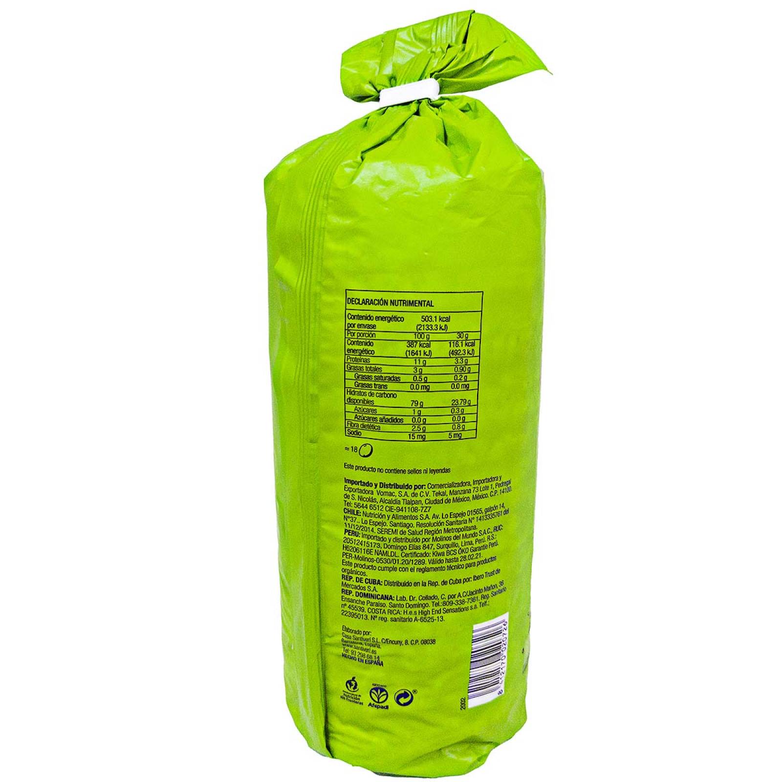 Tortitas de Arroz Integral con Quinoa Bio Santiveri 130 gr