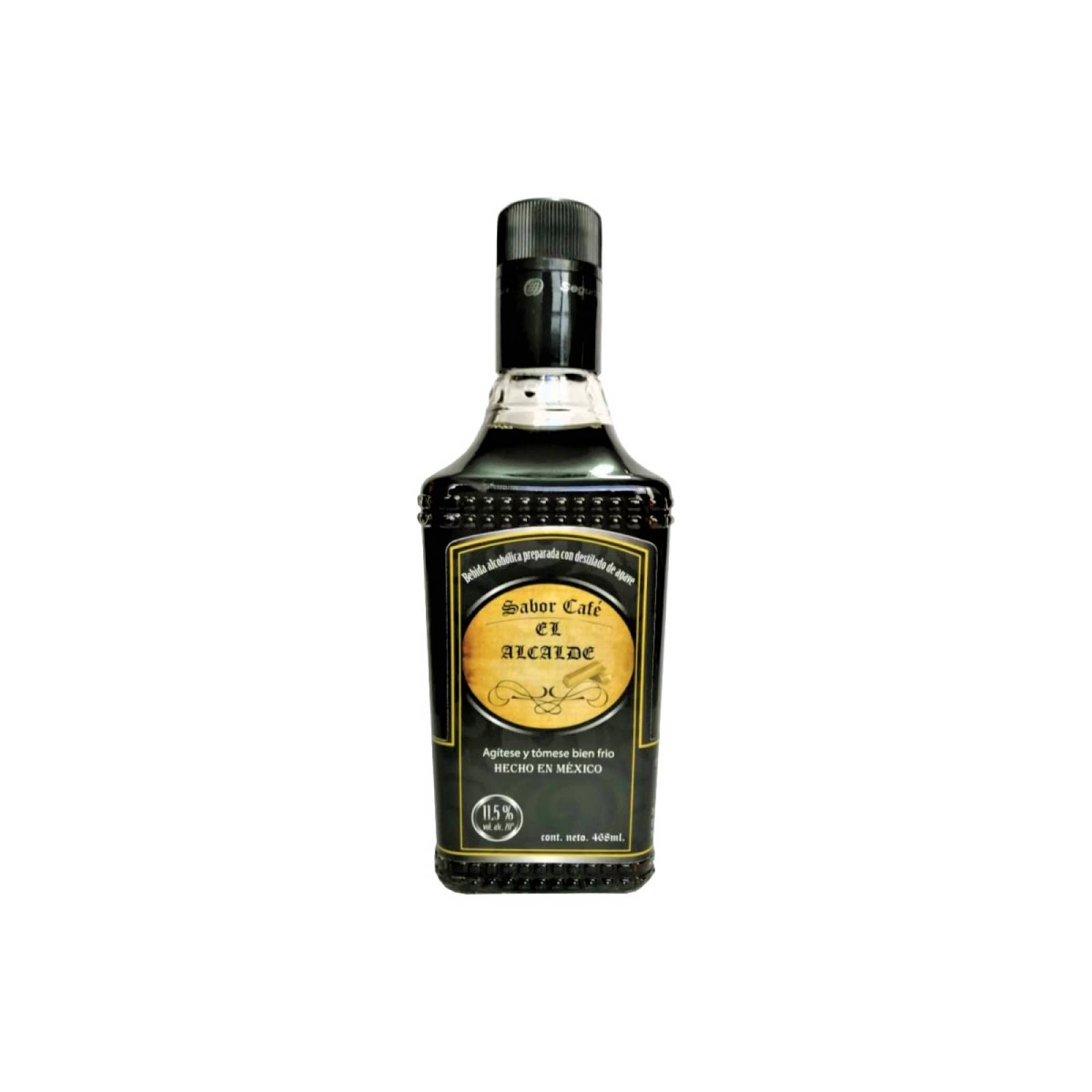 Destilado de Agave Sabor Café El Alcalde 468 ml