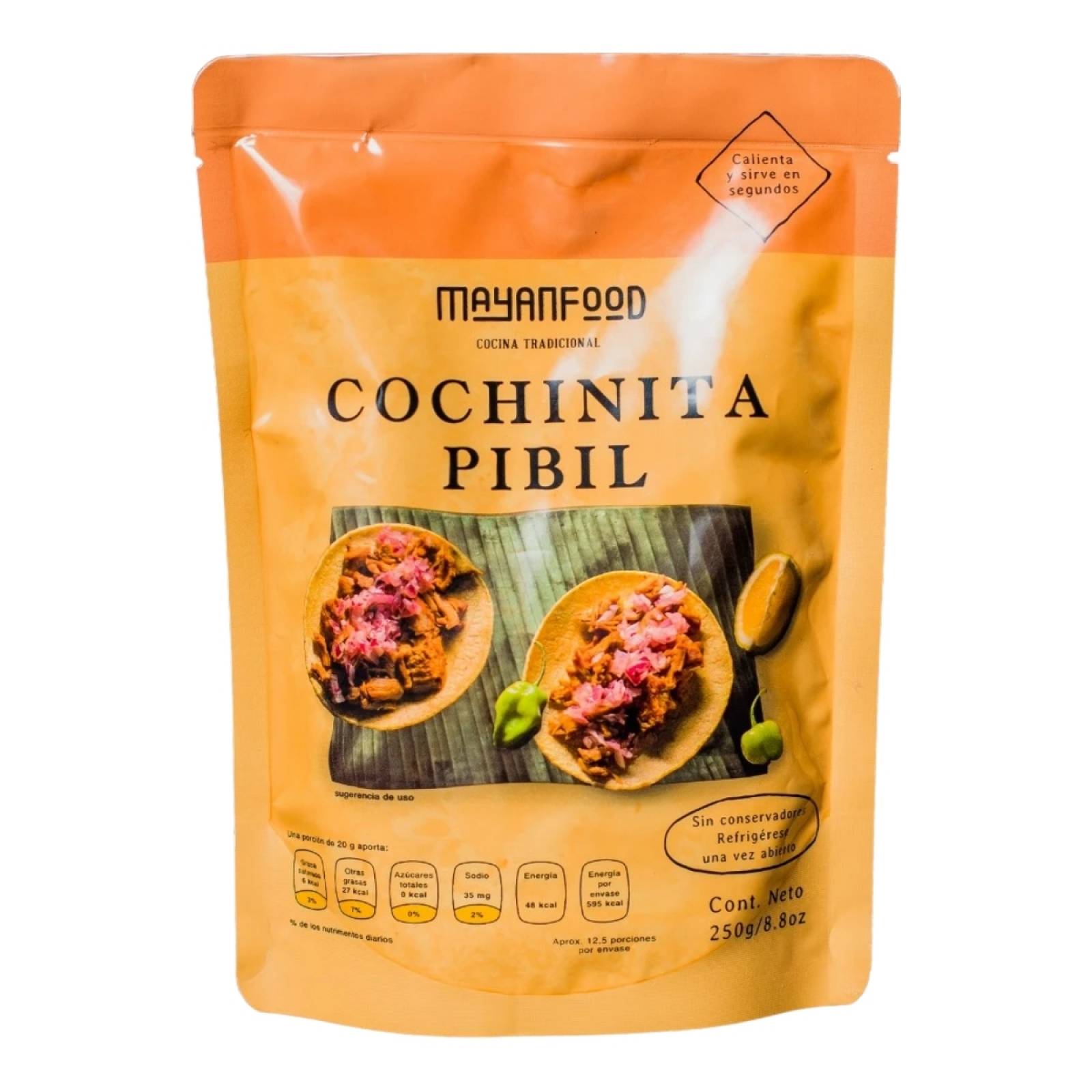 Cerdo a la Cochinita Pibil Mayan Food 250 gr