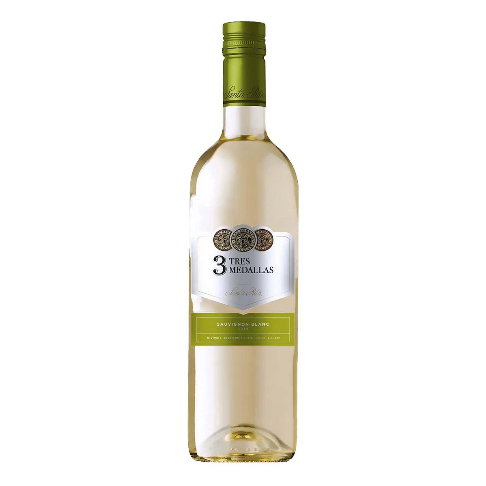 Vino Blanco Tres Medallas Sauvignon Blanc Santa Rita 750 ml