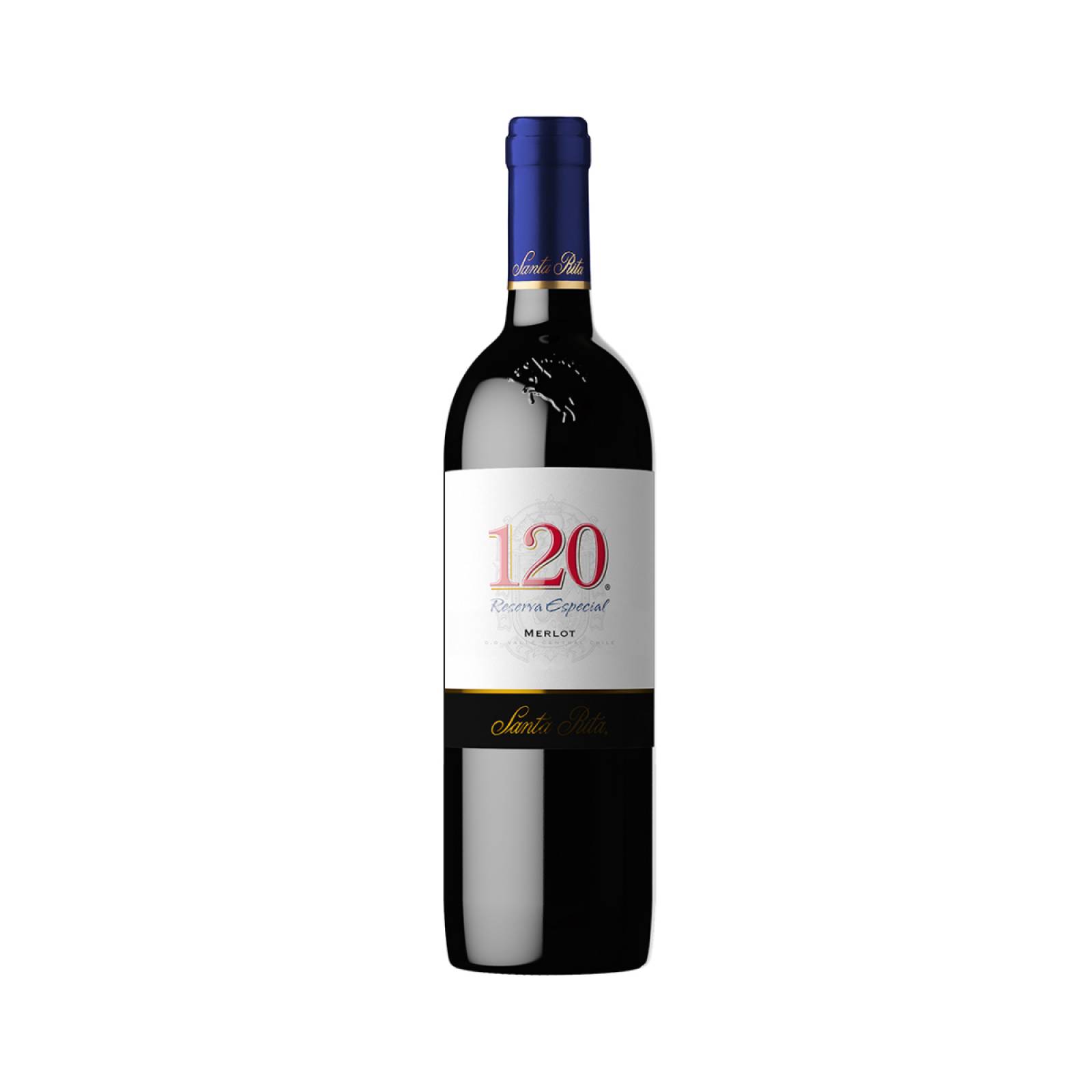 Vino Tinto 120 Merlot Santa Rita 750 Ml