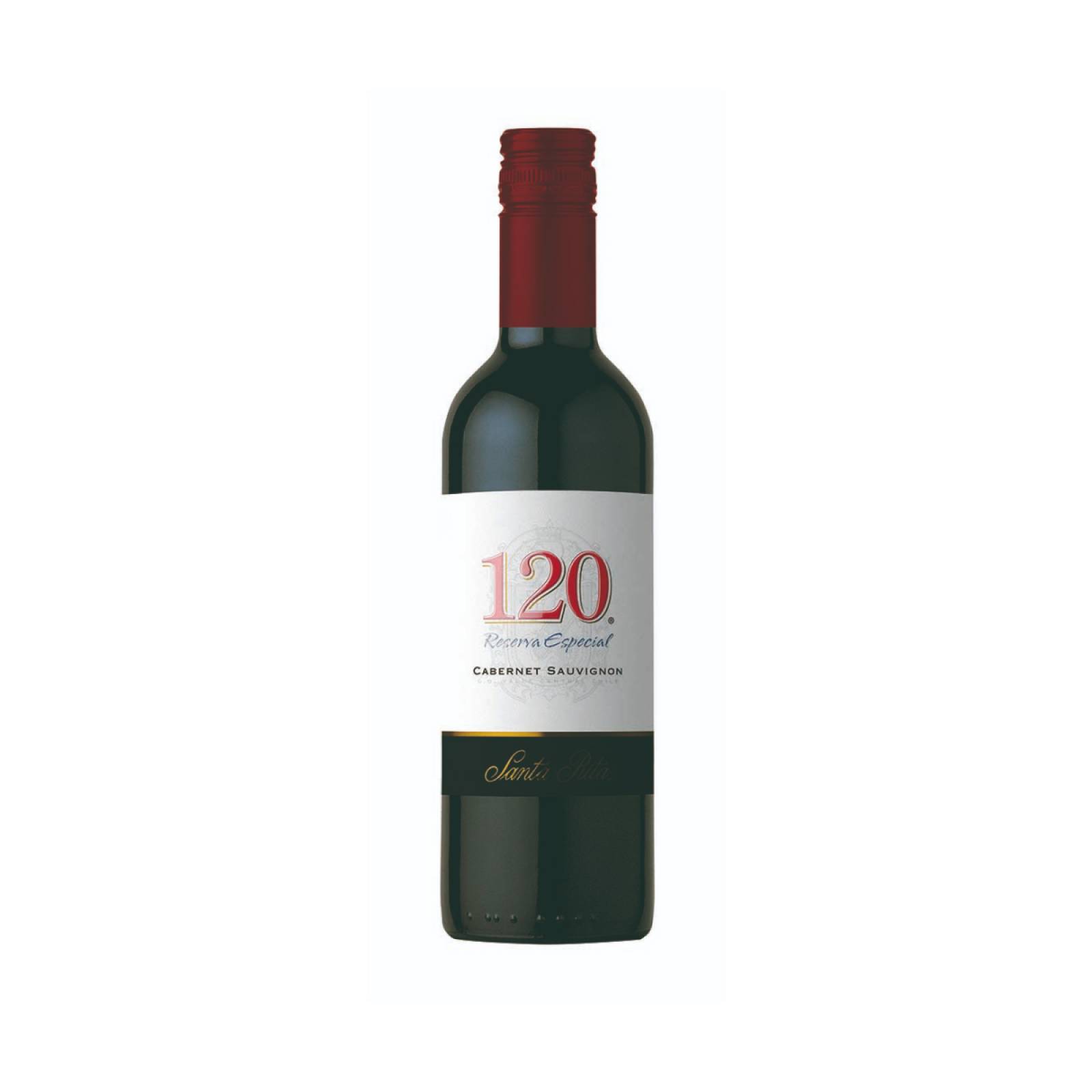 Vino Tinto 120 Cabernet Sauvignon Santa Rita 375 ml