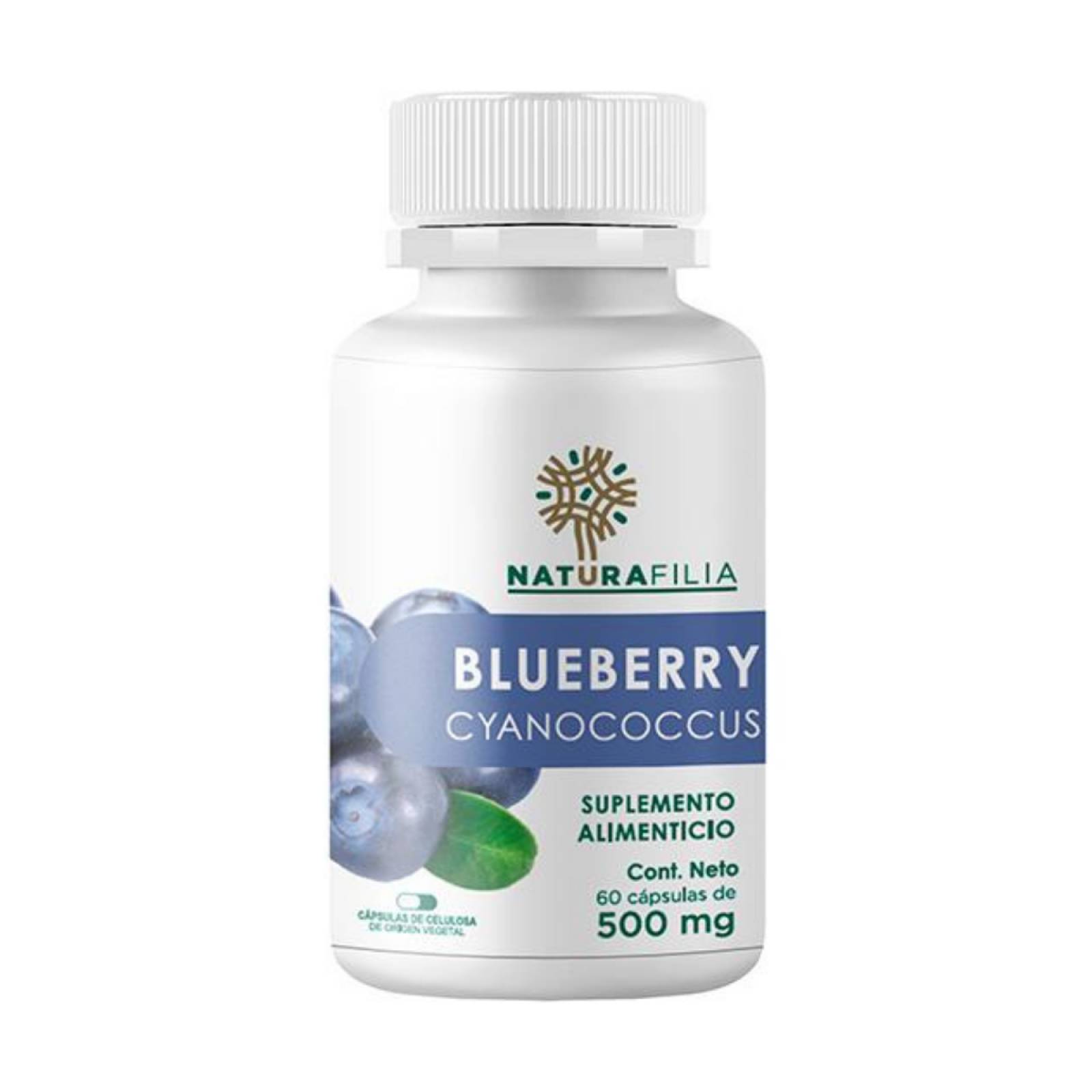 Blueberry Liofilizado Naturafilia 60 cápsulas 500 mg