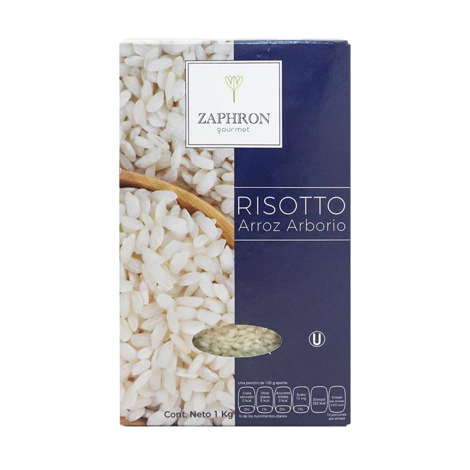Arroz Arborio Risotto Zaphron Gourmet 1000 gr