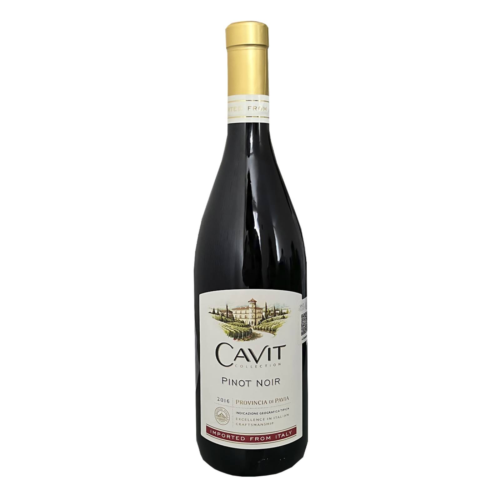 Vino Tinto Pinot Noir Cavit 750 ml