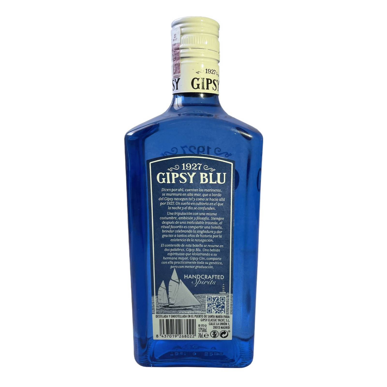 Ginebra Blue Gipsy 700 ml