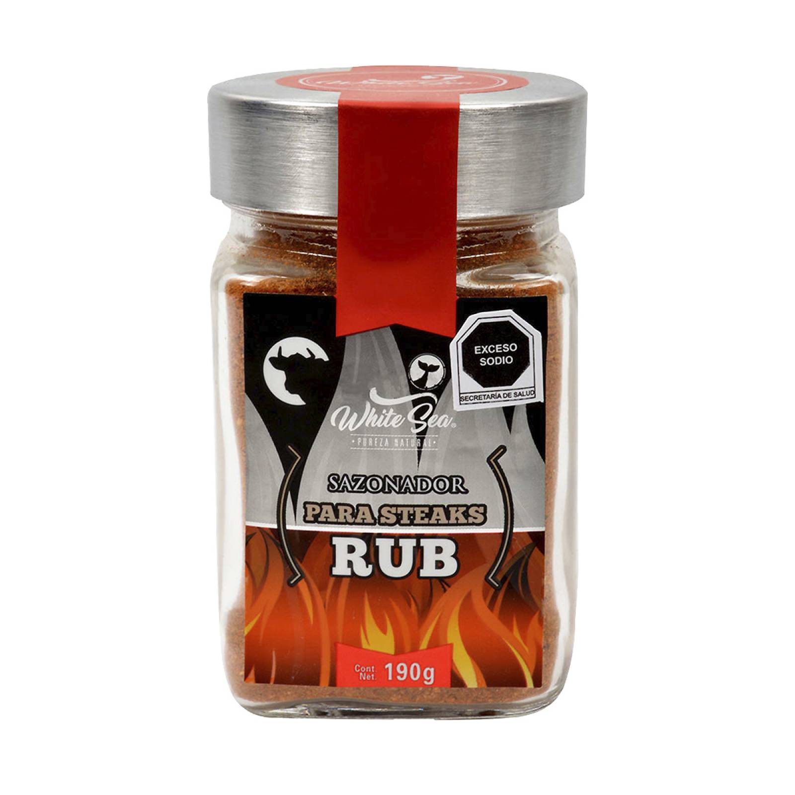 Sazonador para Steaks Rub White Sea 190 gr