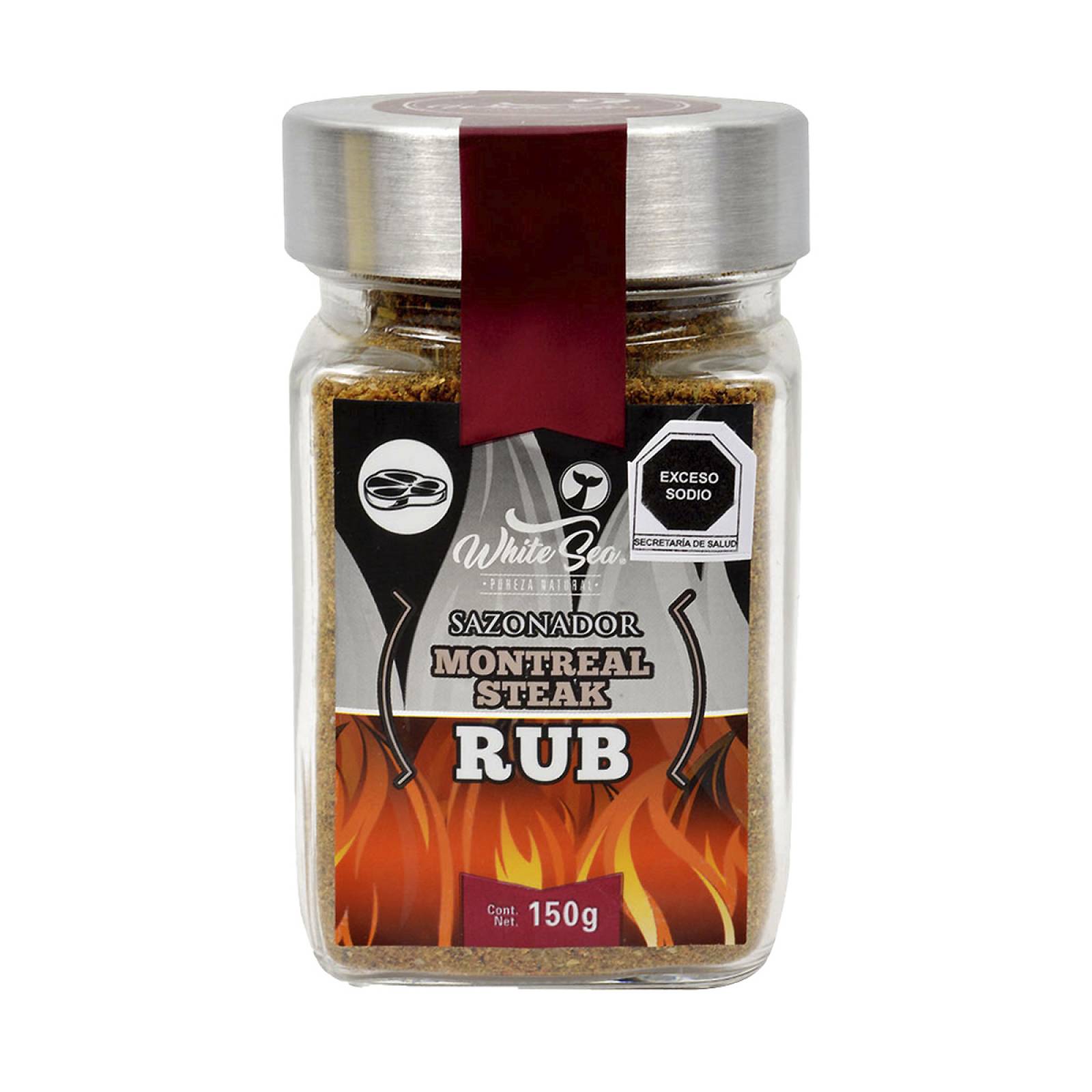 Sazonador Montreal Steak Rub White Sea 150 gr