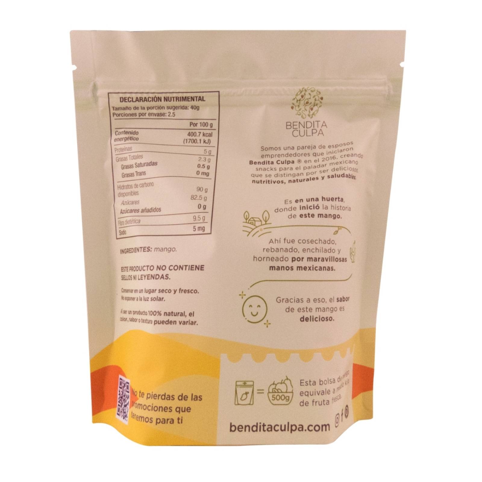 Mango Natural Deshidratado Bendita Culpa 100 gr