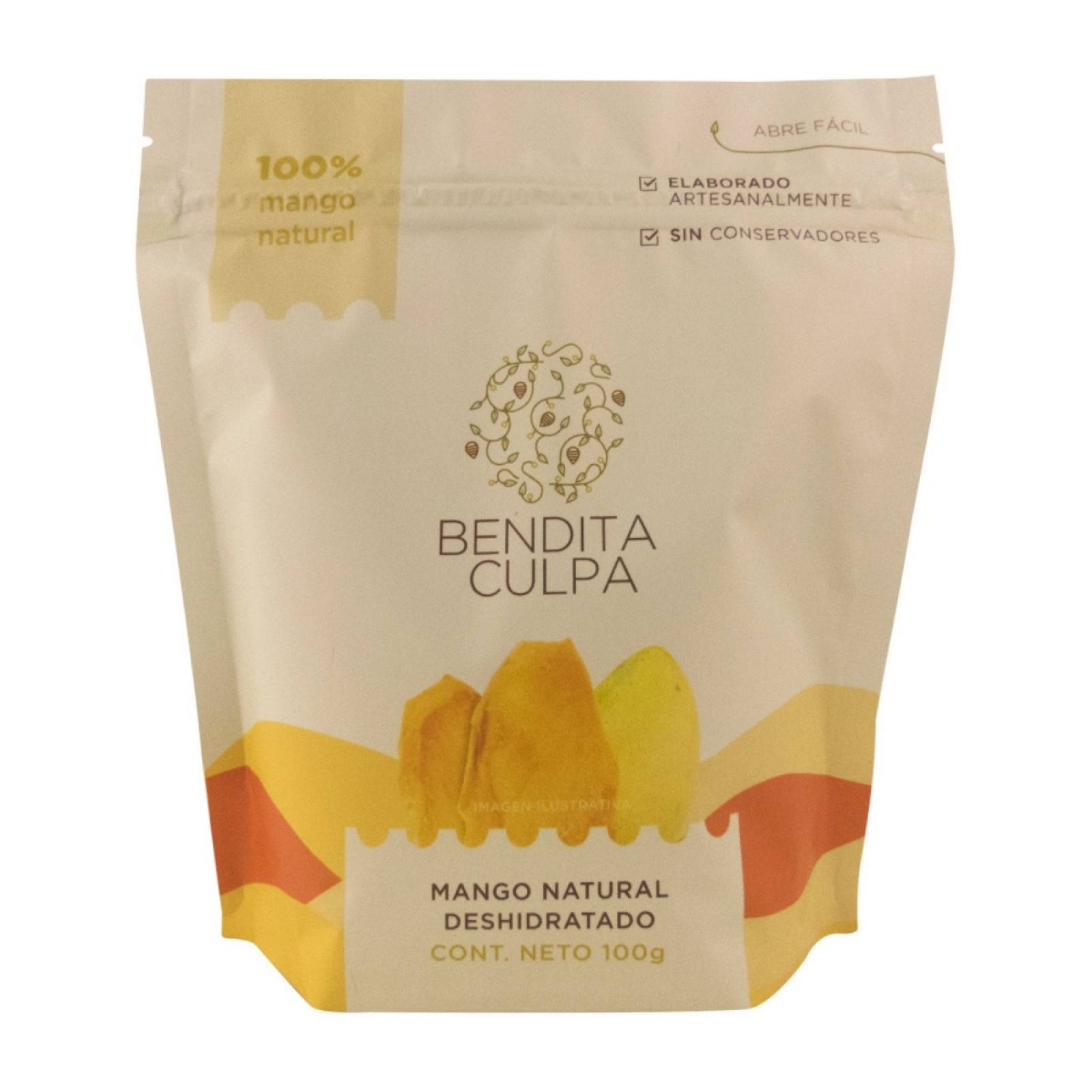Mango Natural Deshidratado Bendita Culpa 100 gr