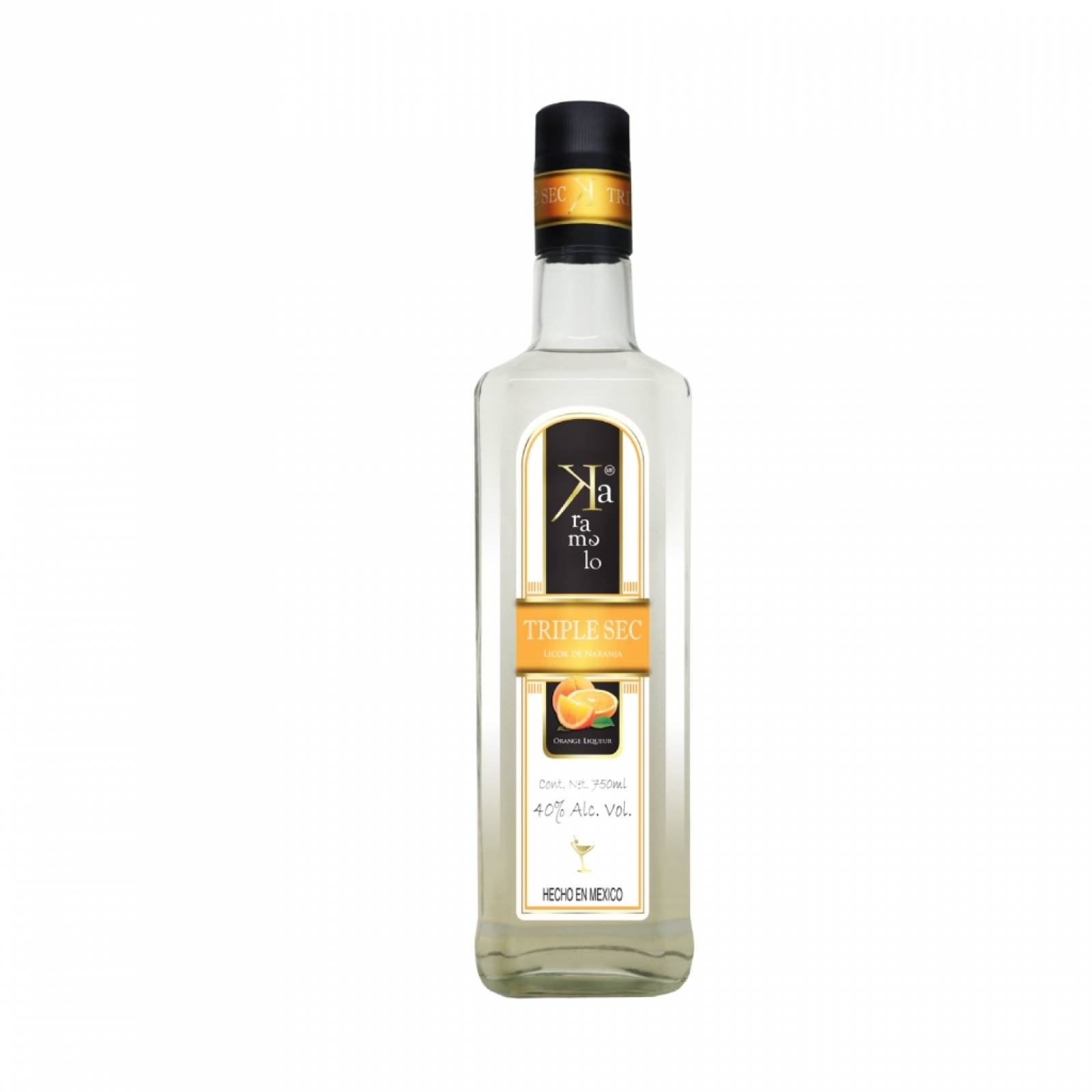 Licor de Triple Sec Karamelo 750 ml