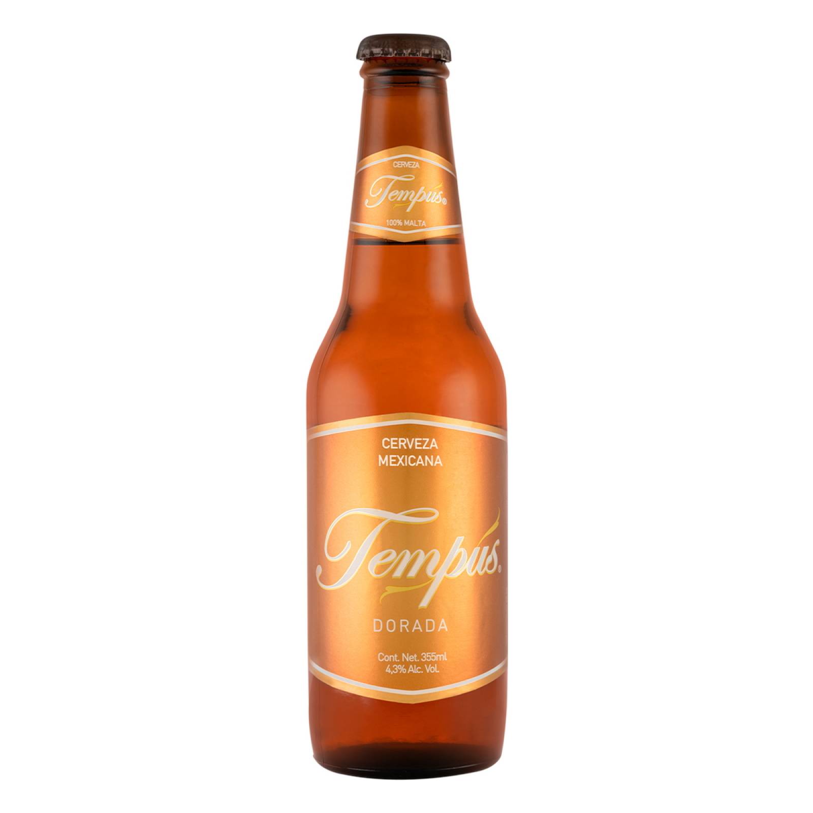 Cerveza Dorada Tempus Botella 355 ml