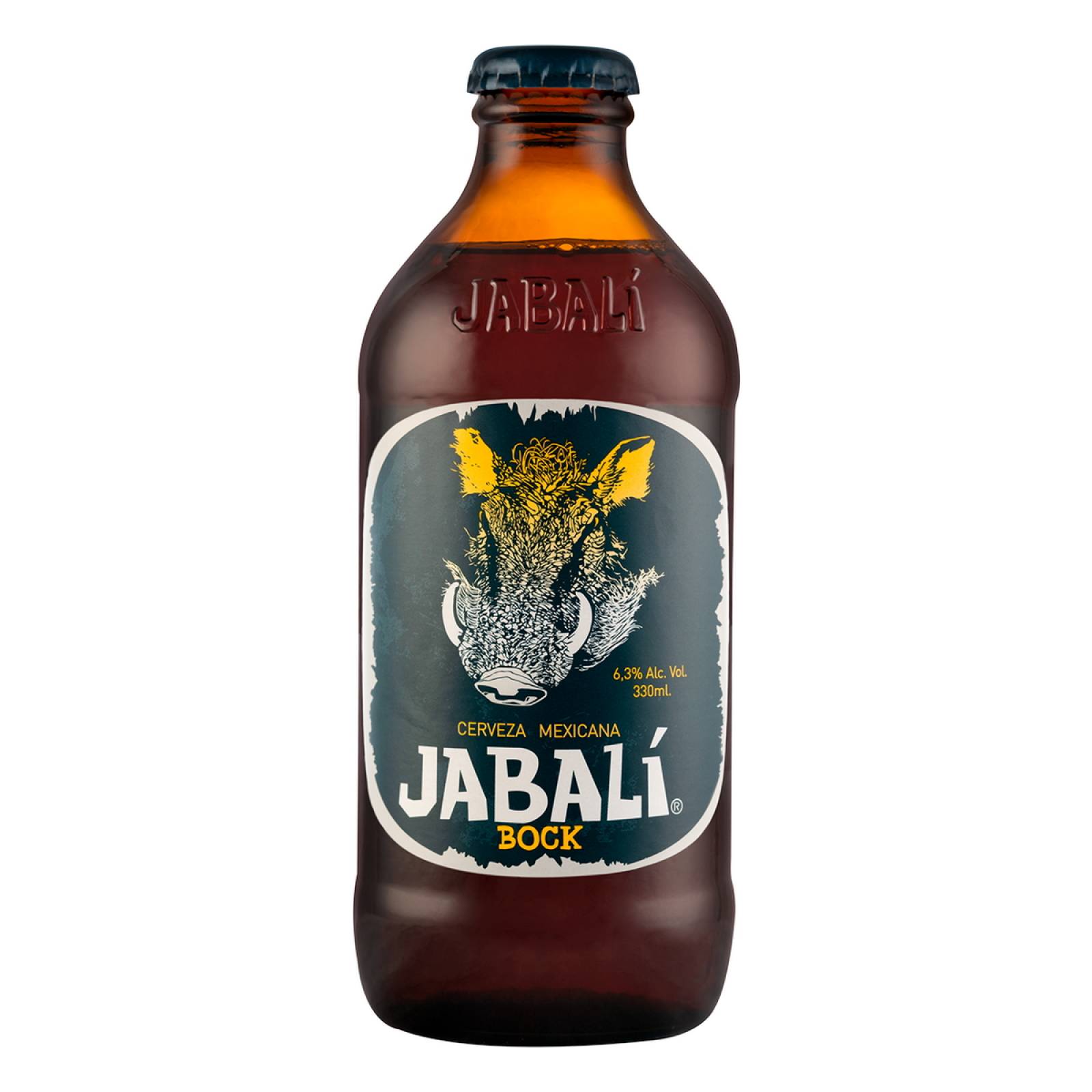 Cerveza Bock Jabalí Botella 330 ml