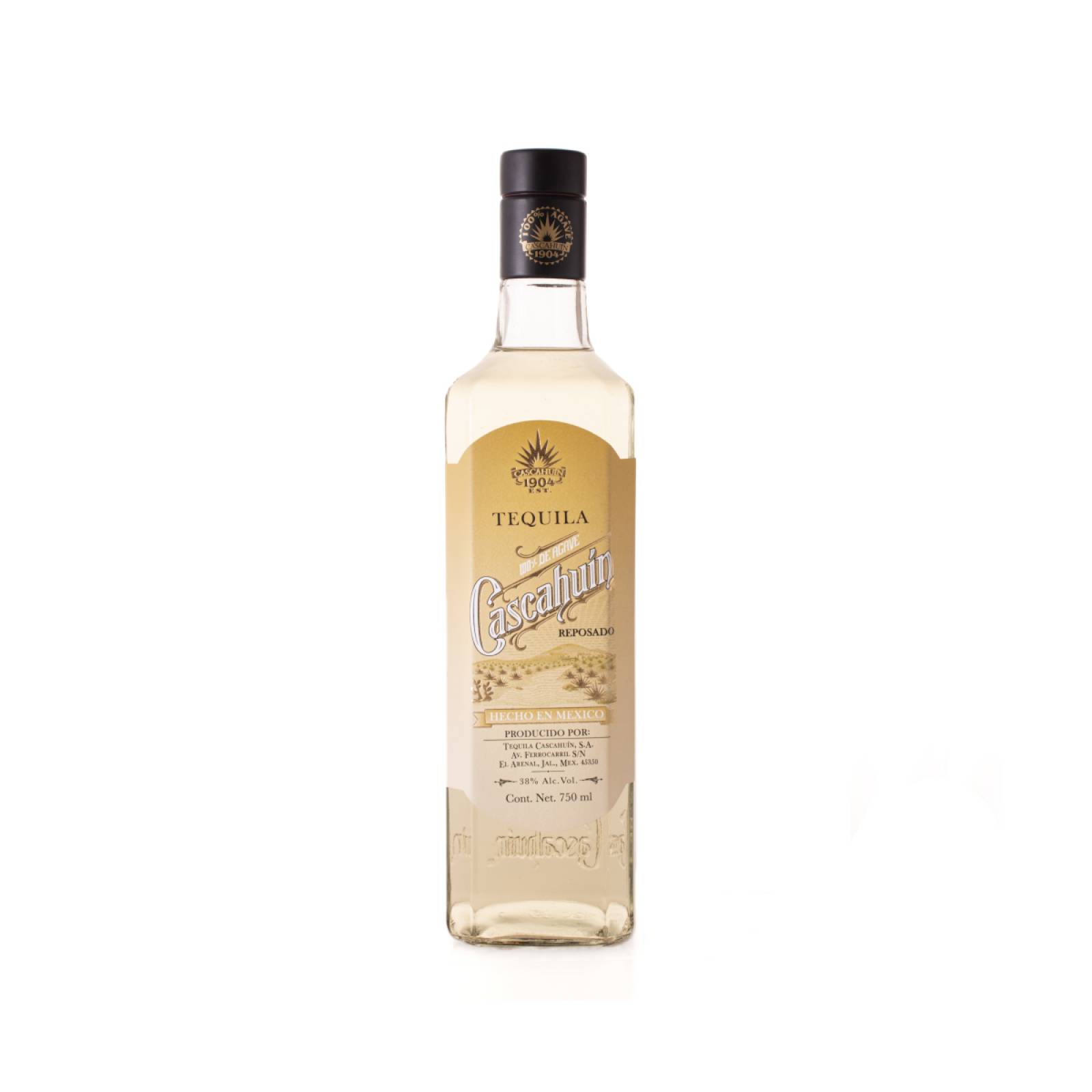 Tequila Reposado Cascahuín 750 ml
