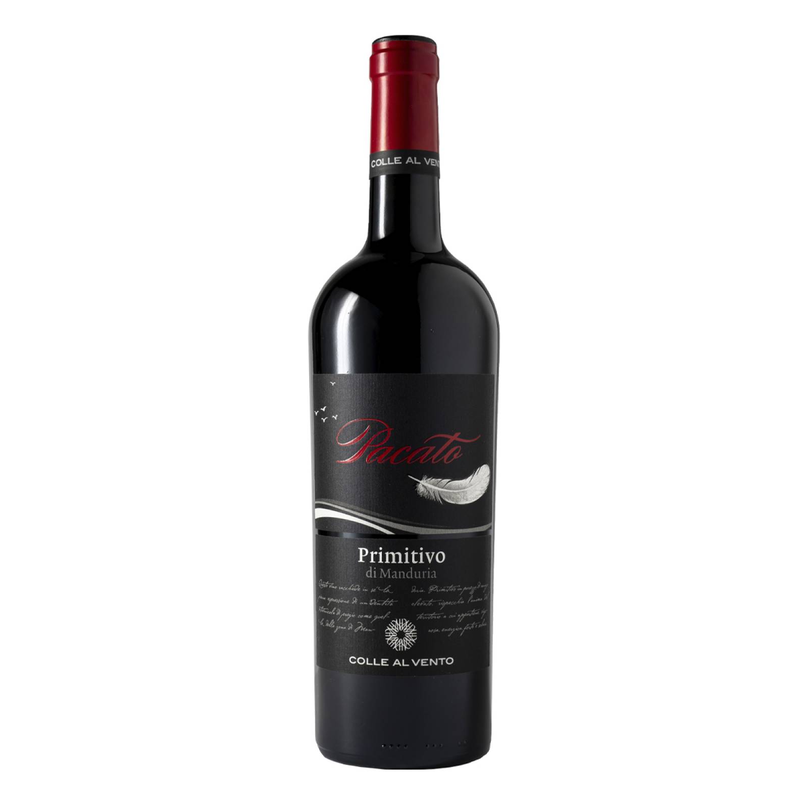 Vino Tinto Pacato Colle al Vento 750 ml
