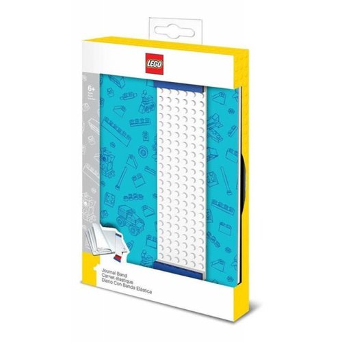 Libreta Azul Con Banda Para Construir Lego®
