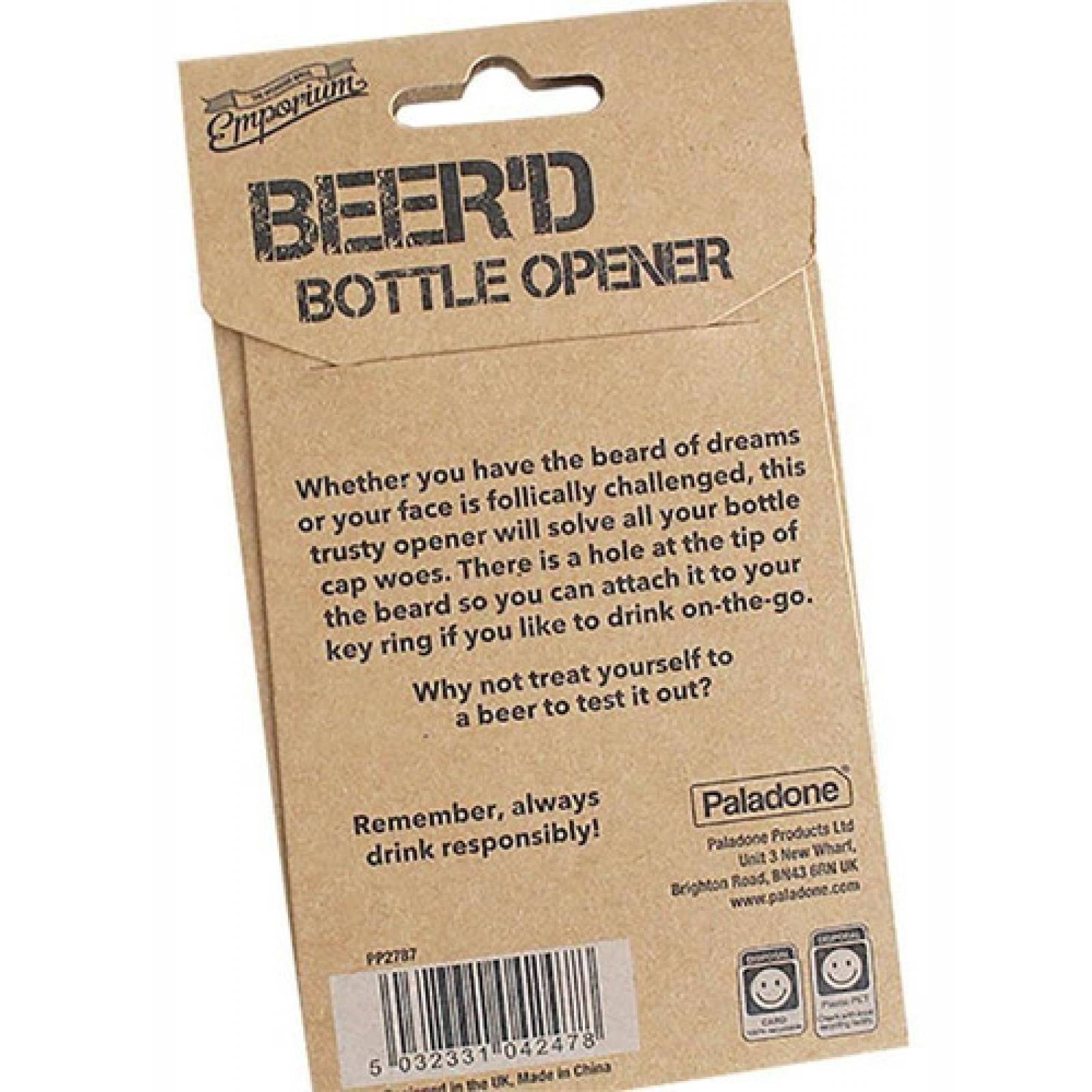 Destapador En Forma De Barba