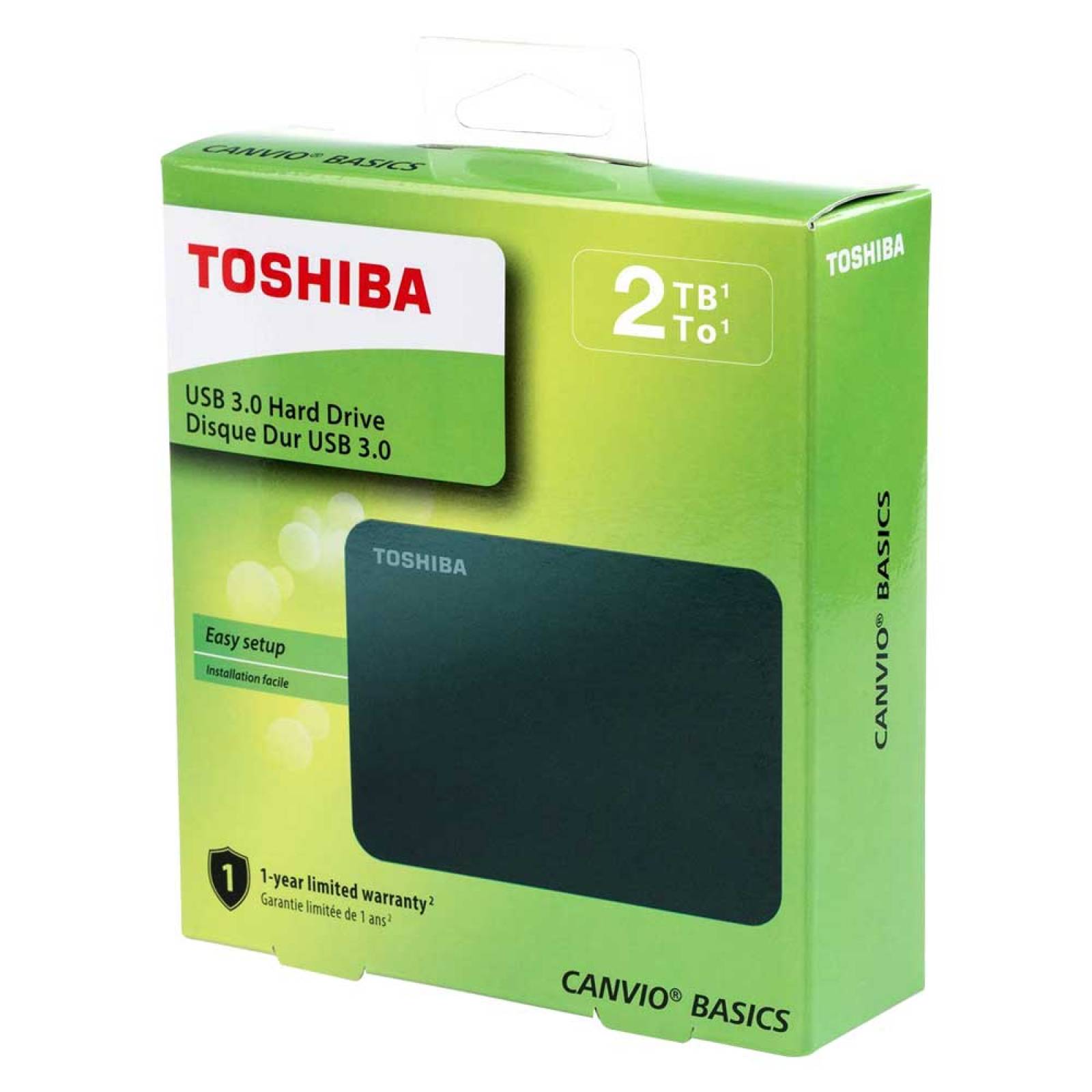 Disco duro Toshiba Canvio 2TB