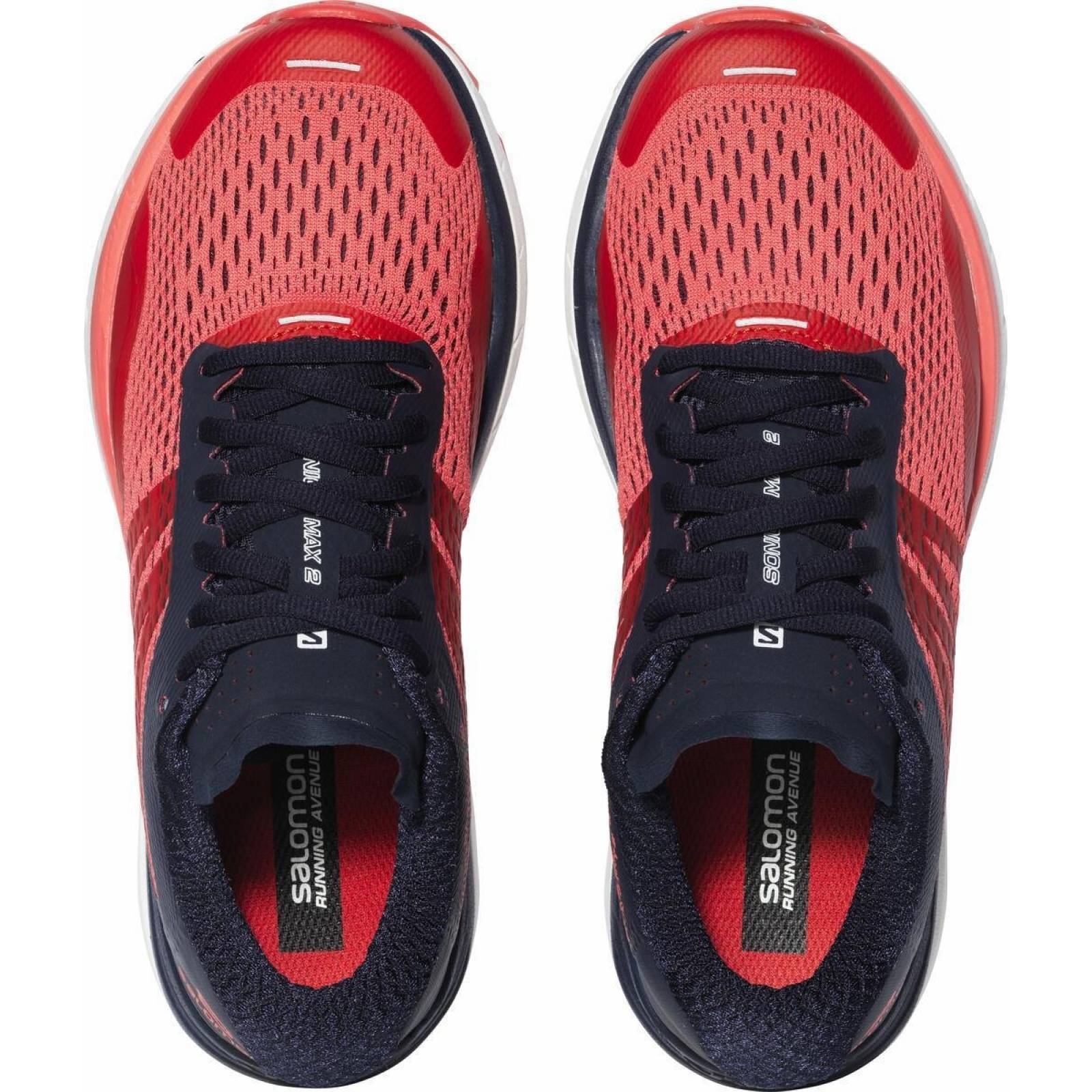 Tenis para Mujer Salomon SONIC RA MAX 2 Deportivo Rojo Runner
