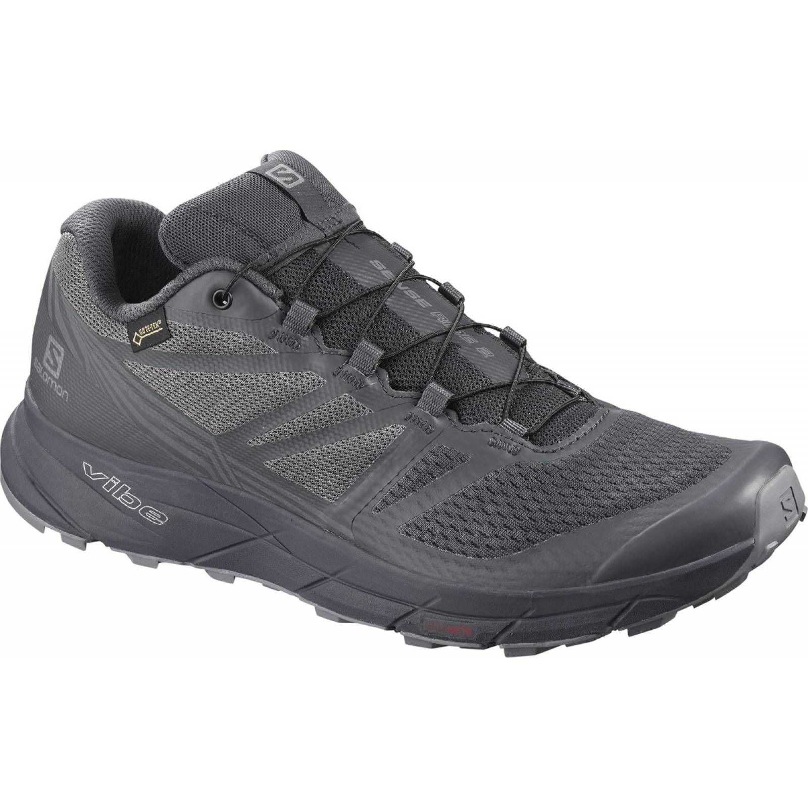 Tenis Hombre Salomon Sense Ride 2gtx Negro