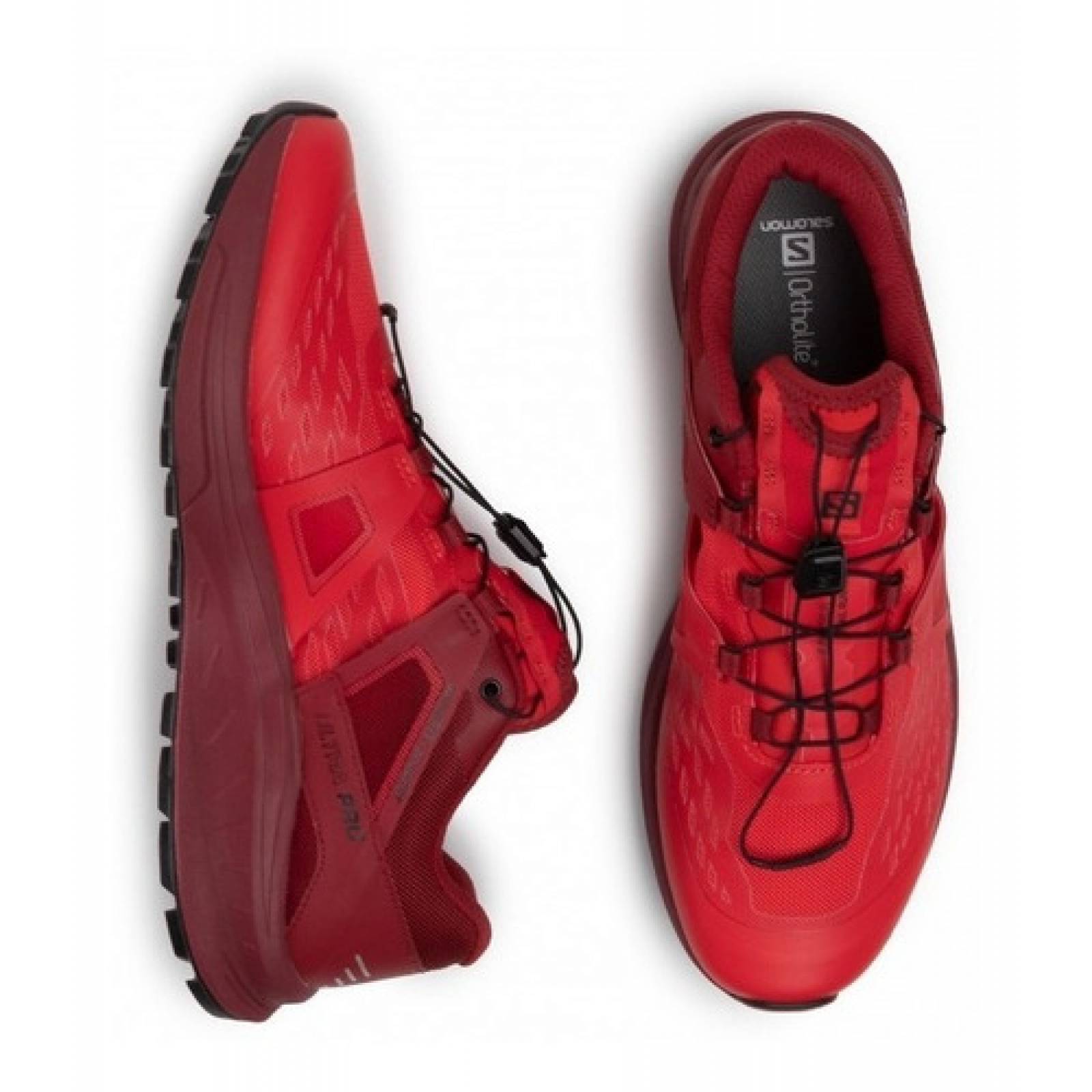 Tenis Hombre Salomon  Ultra Pro 407904 Rojo